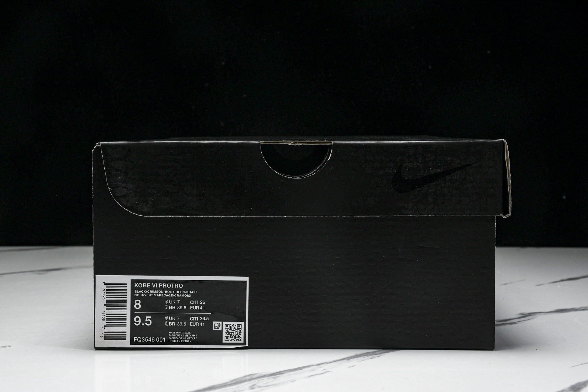 纯原NK Zoom Kobe 6 Protro“Italian Camo”黑红 FQ3546-001 #YZ001-1 