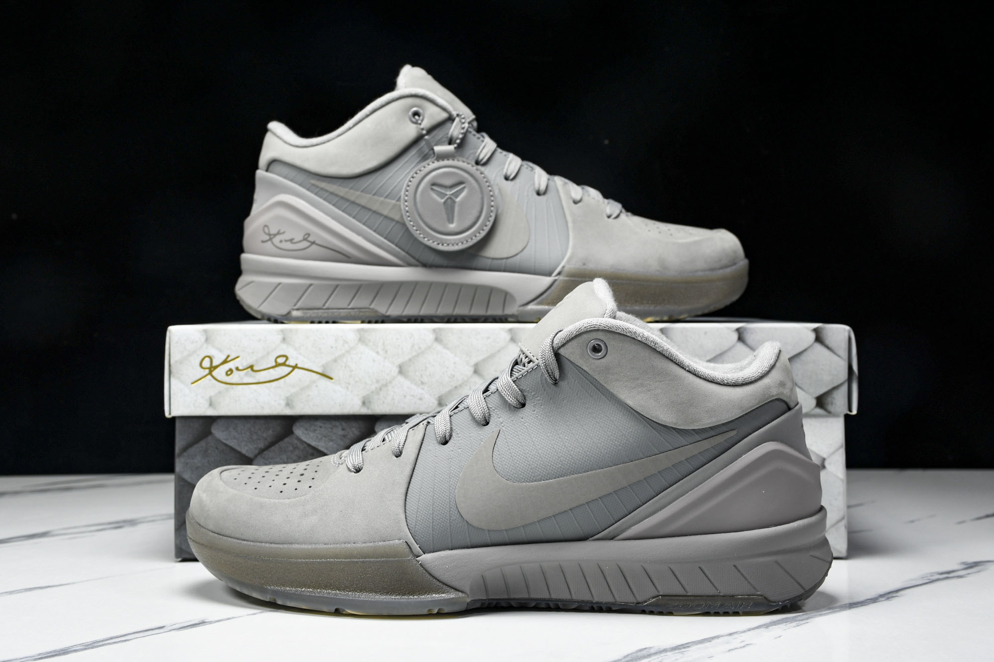 纯原NK Zoom Kobe 6 碳灰色 鹿皮 货号-005 #YZ001-1 40 40.5 41 42 42.5 4 纯原NK Zoom Kobe 6 碳灰色 鹿皮 货号-005 #YZ001-1 40 40.5 41 42 42.5 4