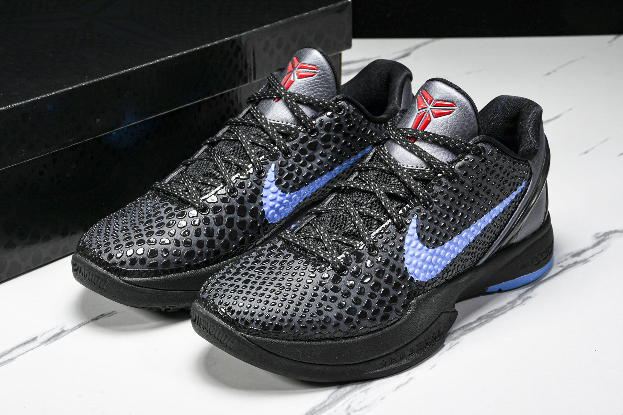 纯原NK Zoom Kobe 6“Dark Knight”黑暗骑士 黑蓝 -016 #YZ001-1 40 40.5 4 纯原NK Zoom Kobe 6“Dark Knight”黑暗骑士 黑蓝 -016 #YZ001-1 40 40.5 4