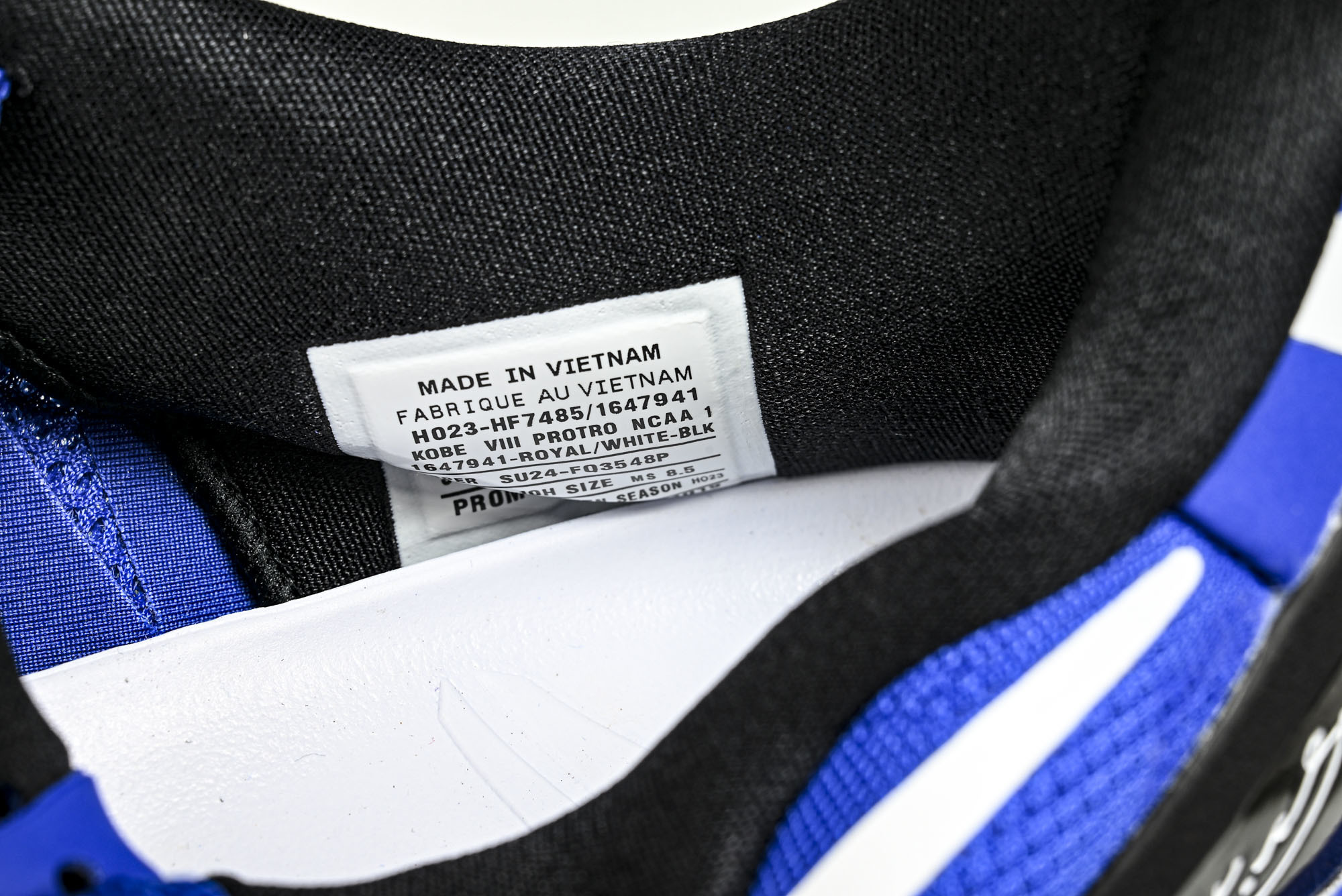 纯原NK_耐克 Kobe 8 Protro男款训练实战篮球鞋 H023-HF7485_ #YZ001-1 40 40.5 纯原NK_耐克 Kobe 8 Protro男款训练实战篮球鞋 H023-HF7485_ #YZ001-1 40 40.5