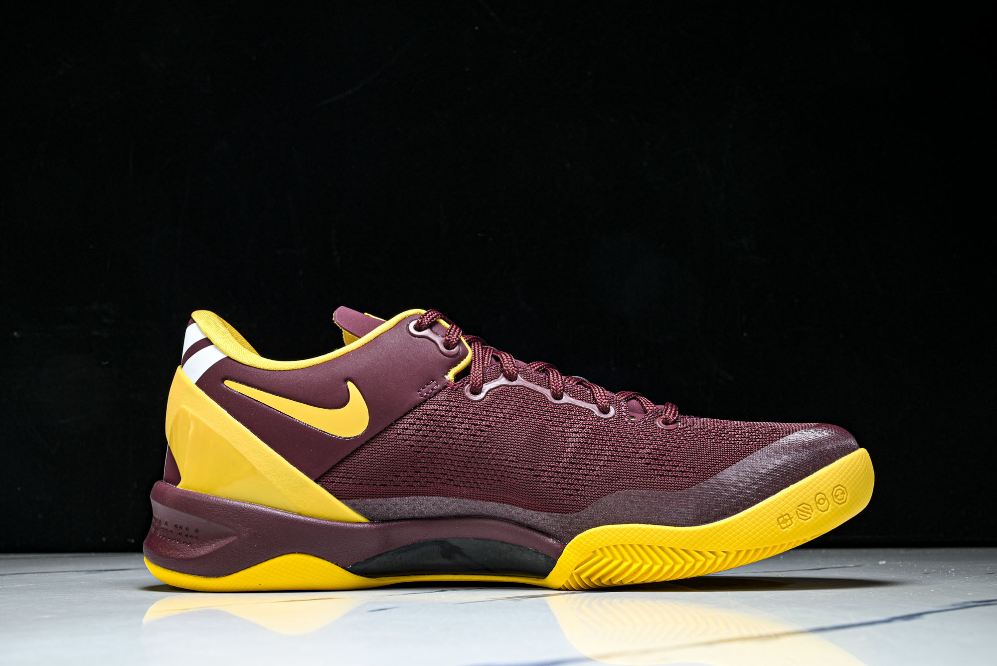 下架 纯原NK_耐克Kobe 8 Protro 酒红黄色 男款训练实战篮球鞋 H023-HF7484_ #YZ001-1 下架 纯原NK_耐克Kobe 8 Protro 酒红黄色 男款训练实战篮球鞋 H023-HF7484_ #YZ001-1