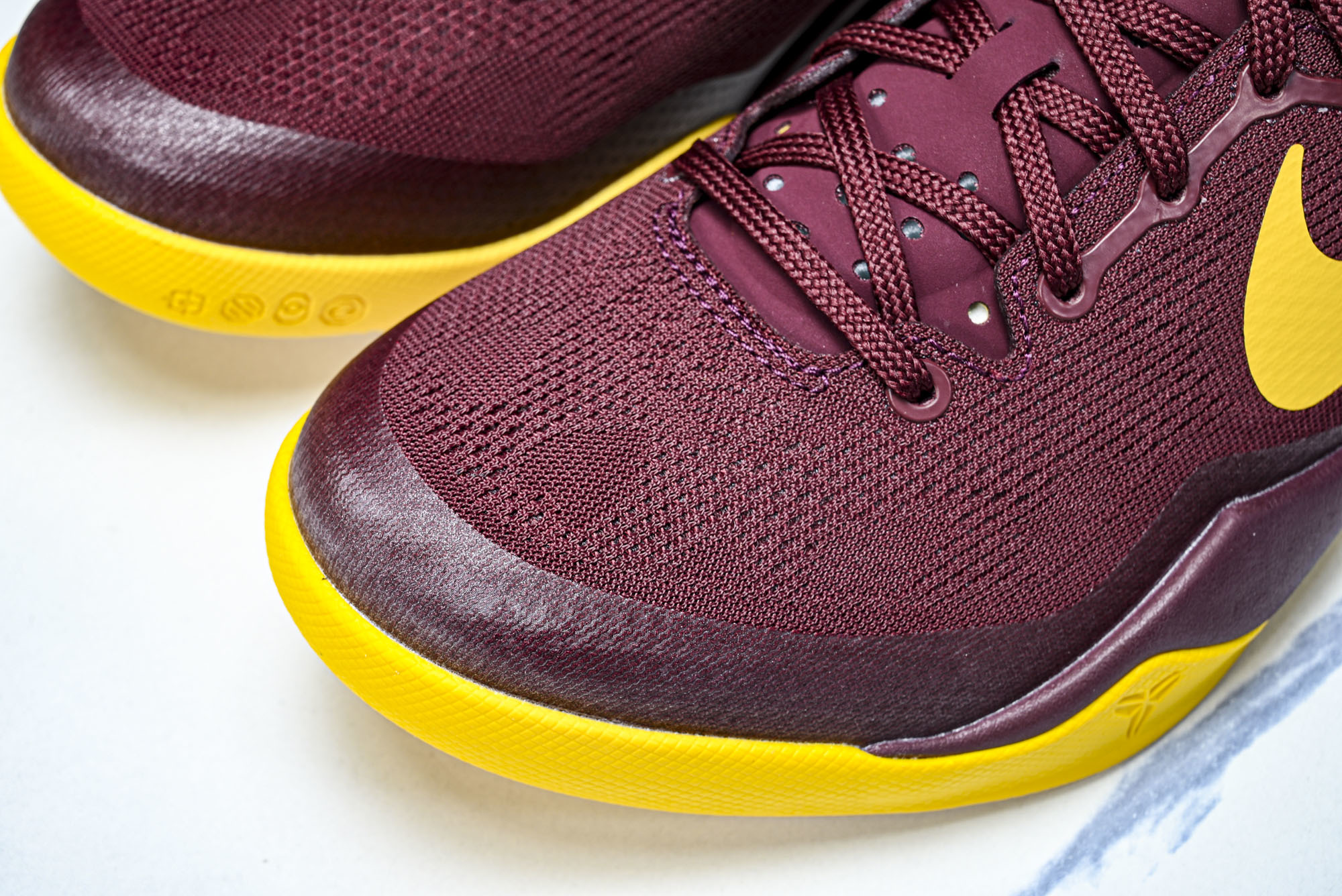 下架 纯原NK_耐克Kobe 8 Protro 酒红黄色 男款训练实战篮球鞋 H023-HF7484_ #YZ001-1 下架 纯原NK_耐克Kobe 8 Protro 酒红黄色 男款训练实战篮球鞋 H023-HF7484_ #YZ001-1