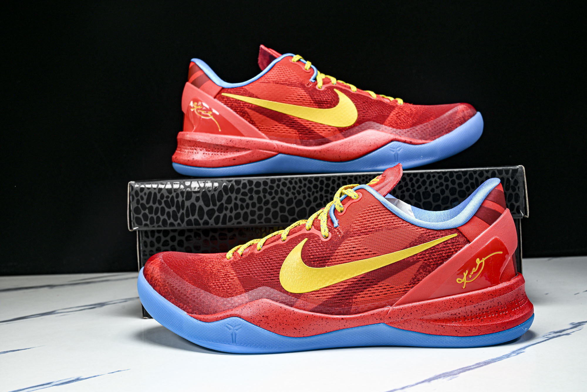 纯原NK Kobe 8 Protro “Year of the Horse”2026马年 红黄蓝色 IM0594-600 纯原NK Kobe 8 Protro “Year of the Horse”2026马年 红黄蓝色 IM0594-600