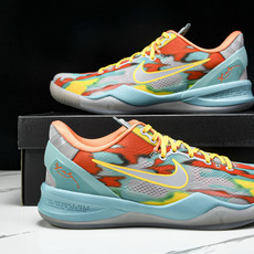 纯原NK Kobe 8 Prtro“Venice Beach”2024 蓝红橙 FQ3548-001 #YZ001-1 纯原NK Kobe 8 Prtro“Venice Beach”2024 蓝红橙 FQ3548-001 #YZ001-1