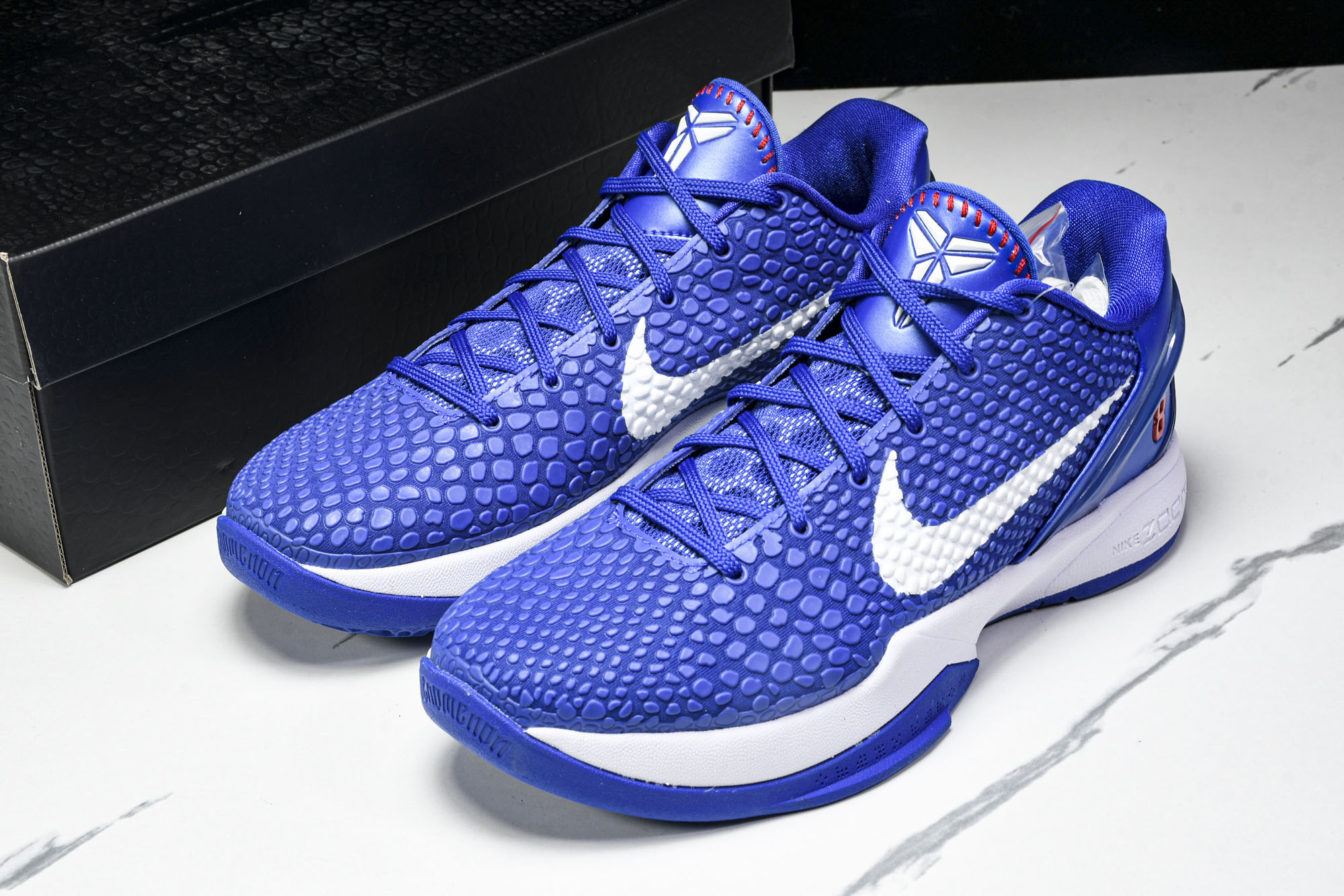 纯原NK Zoom Kobe 6 Protro Dodgers 道奇蓝 CW2190-400 #YZ001-1 40 4 纯原NK Zoom Kobe 6 Protro Dodgers 道奇蓝 CW2190-400 #YZ001-1 40 4