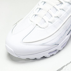 纯原外贸Denham x Nike Air Max 95 全白 跑步鞋 CT1268 100 #YZ001-1 ✦原版1 纯原外贸Denham x Nike Air Max 95 全白 跑步鞋 CT1268 100 #YZ001-1 ✦原版1