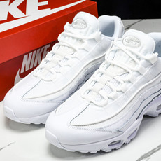 纯原外贸Denham x Nike Air Max 95 全白 跑步鞋 CT1268 100 #YZ001-1 ✦原版1 纯原外贸Denham x Nike Air Max 95 全白 跑步鞋 CT1268 100 #YZ001-1 ✦原版1