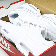 纯原外贸Denham x Nike Air Max 95 全白 跑步鞋 CT1268 100 #YZ001-1 ✦原版1 纯原外贸Denham x Nike Air Max 95 全白 跑步鞋 CT1268 100 #YZ001-1 ✦原版1