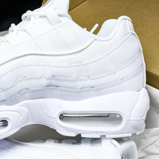 纯原外贸Denham x Nike Air Max 95 全白 跑步鞋 CT1268 100 #YZ001-1 ✦原版1 纯原外贸Denham x Nike Air Max 95 全白 跑步鞋 CT1268 100 #YZ001-1 ✦原版1