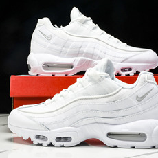 纯原外贸Denham x Nike Air Max 95 全白 跑步鞋 CT1268 100 #YZ001-1 ✦原版1 纯原外贸Denham x Nike Air Max 95 全白 跑步鞋 CT1268 100 #YZ001-1 ✦原版1