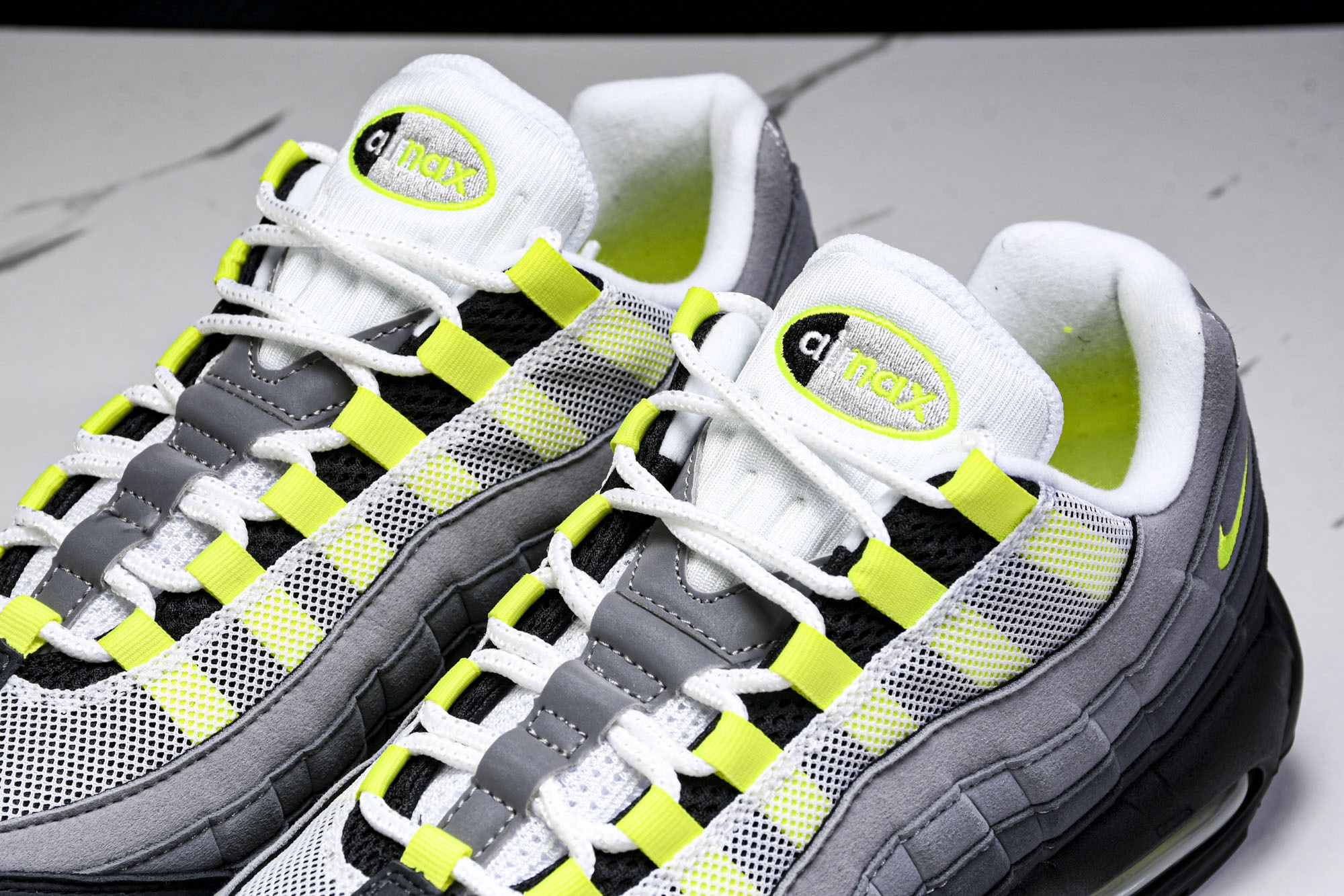 纯原外贸Denham x Nike Air Max 95 黑白绿牛仔 跑步鞋 CT1689-001 #YZ001-1 ✦ 纯原外贸Denham x Nike Air Max 95 黑白绿牛仔 跑步鞋 CT1689-001 #YZ001-1 ✦