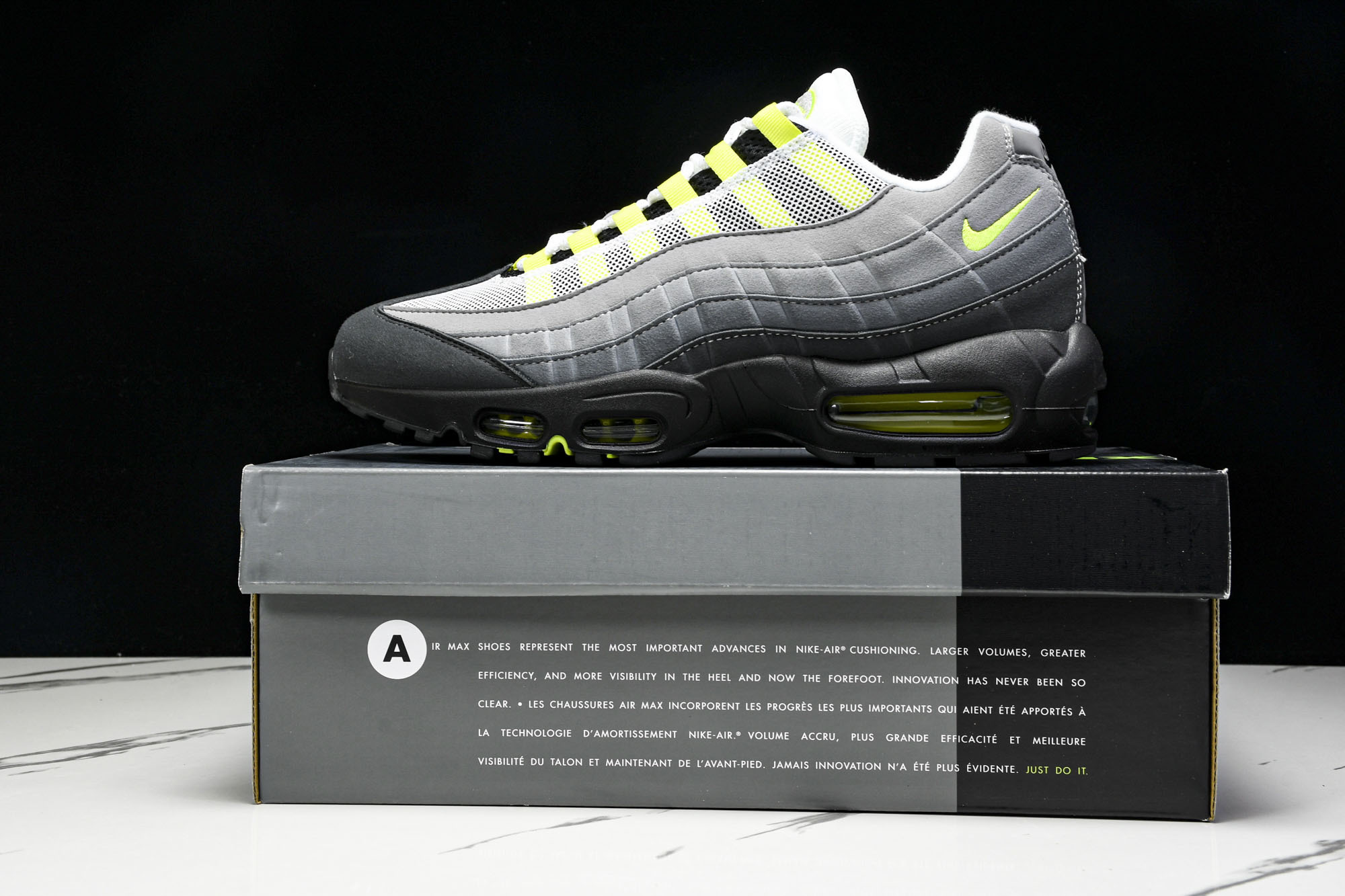 纯原外贸Denham x Nike Air Max 95 黑白绿牛仔 跑步鞋 CT1689-001 #YZ001-1 ✦ 纯原外贸Denham x Nike Air Max 95 黑白绿牛仔 跑步鞋 CT1689-001 #YZ001-1 ✦