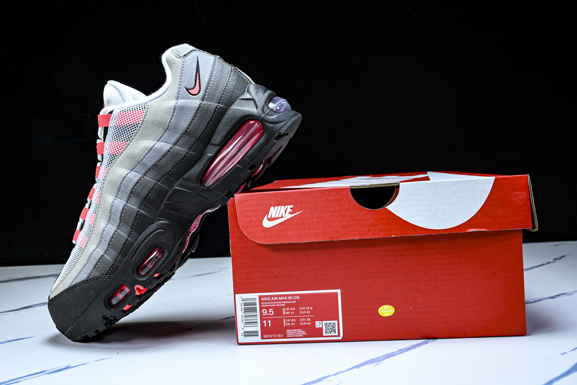 纯原外贸Eric Koston x Nike SB Air Max 95 耐克联名低帮气垫男跑步鞋IM7410 001 纯原外贸Eric Koston x Nike SB Air Max 95 耐克联名低帮气垫男跑步鞋IM7410 001