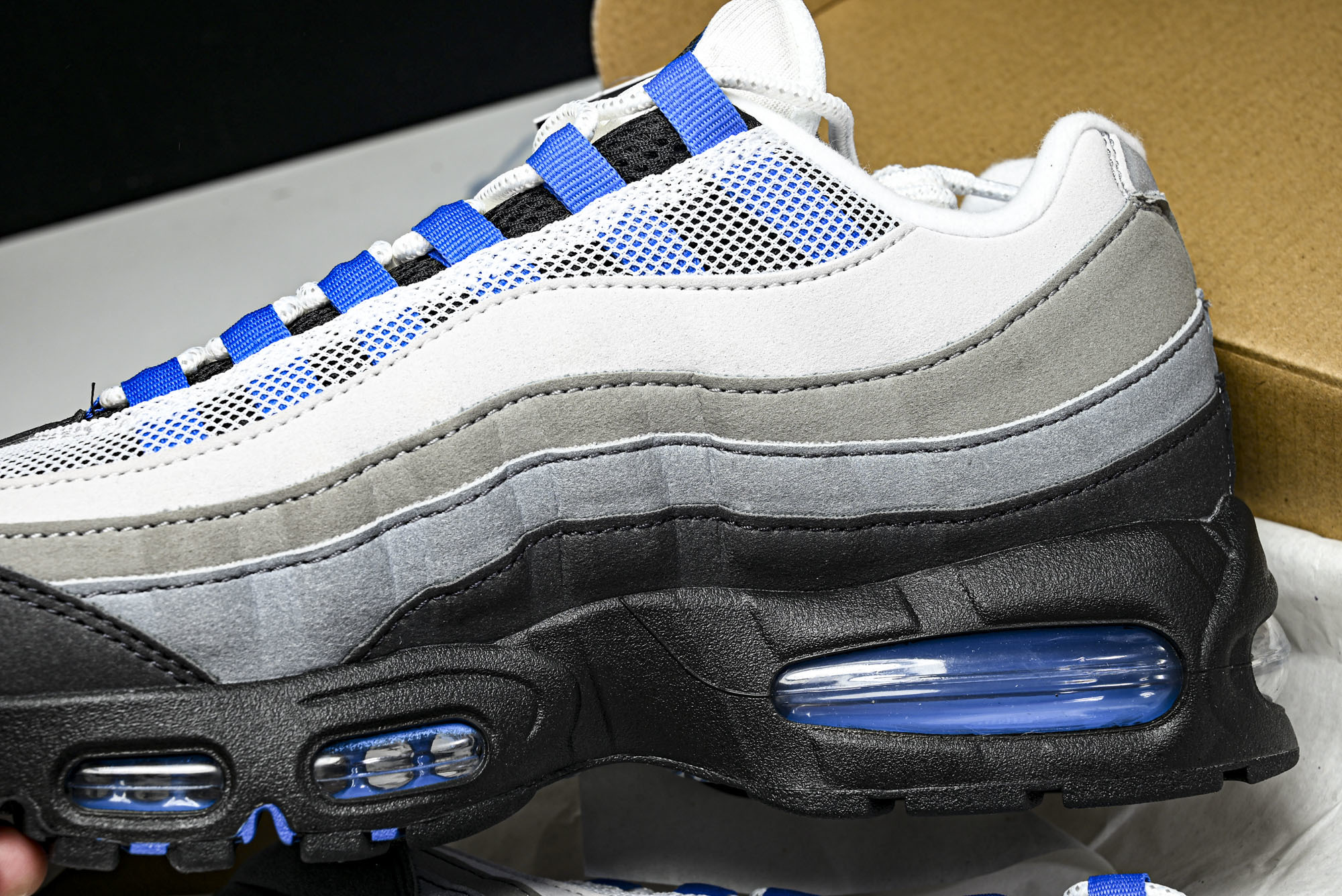 纯原外贸Nike Air Max 95 OG 复古减震气垫跑鞋 IM7410-100 #YZ001-1 ✦原版1:1 制