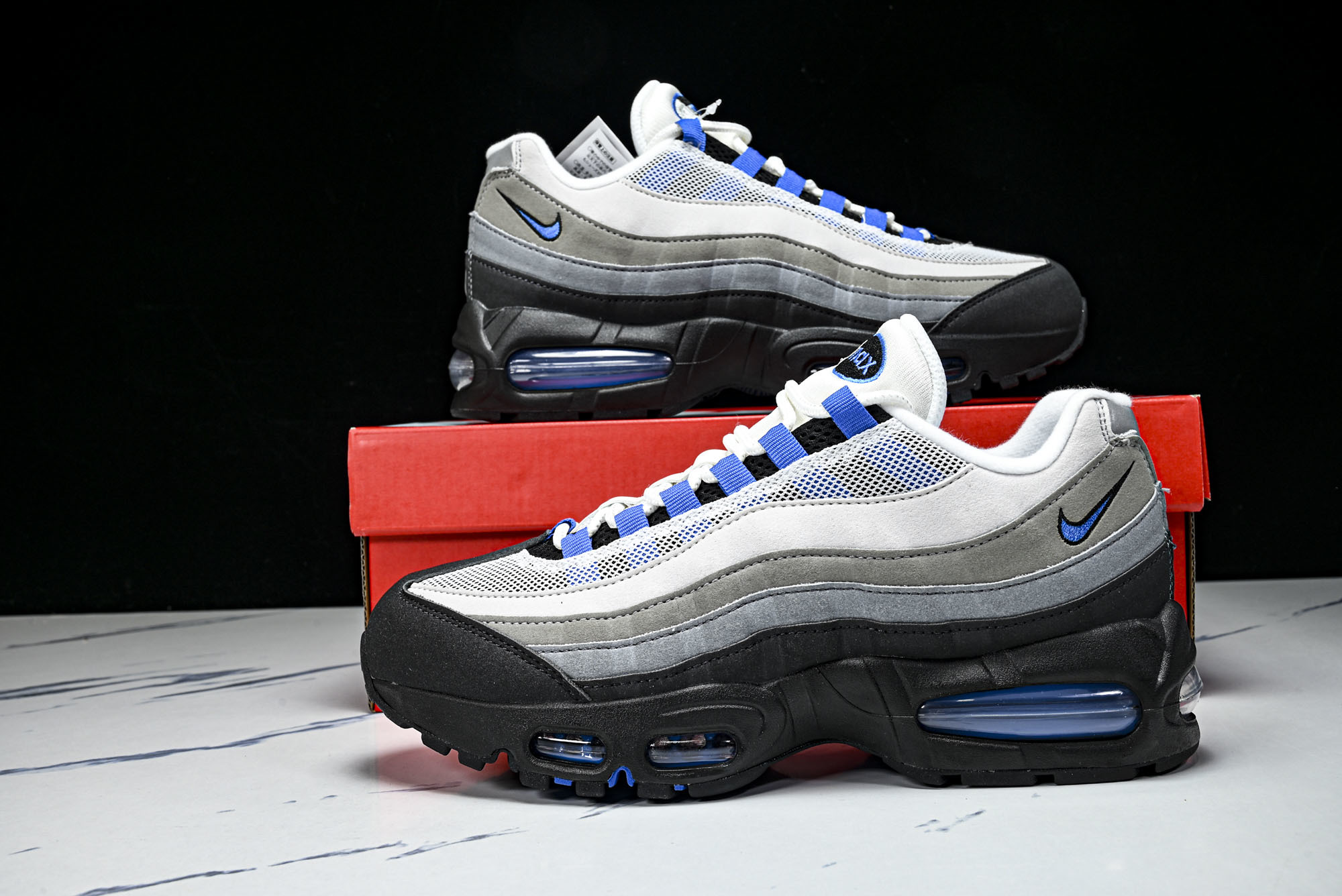 纯原外贸Nike Air Max 95 OG 复古减震气垫跑鞋 IM7410-100 #YZ001-1 ✦原版1:1 制