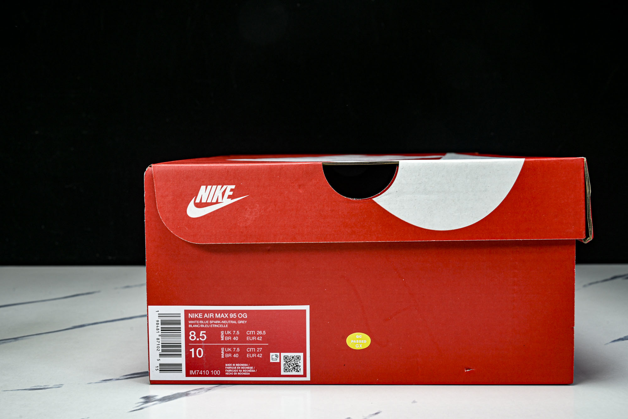 纯原外贸Nike Air Max 95 OG 复古减震气垫跑鞋 IM7410-100 #YZ001-1 ✦原版1:1 制