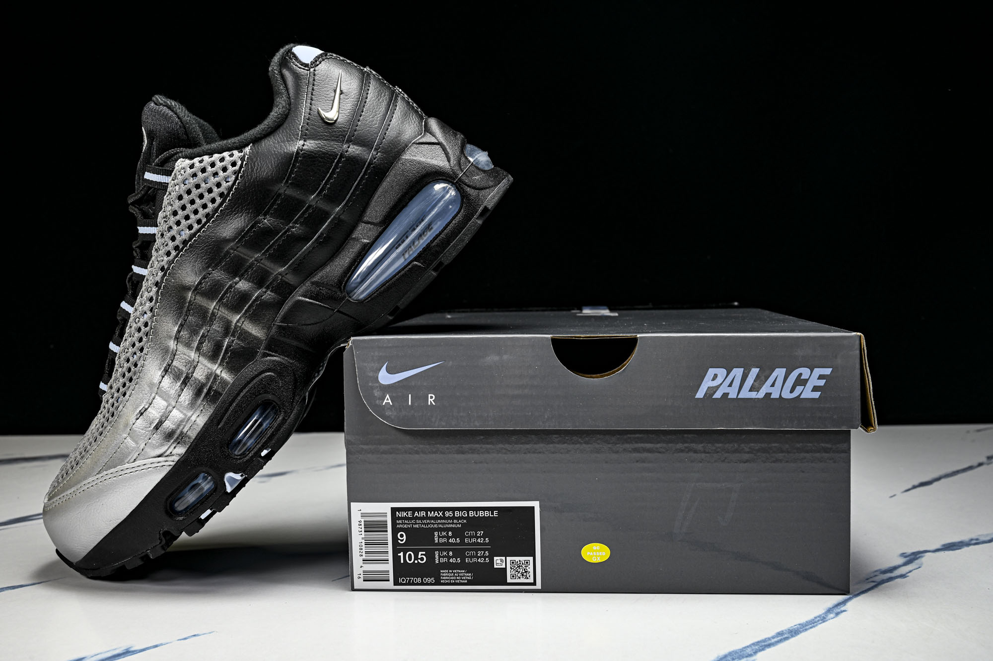 纯原外贸Nike Air Max 95 OG 复古减震气垫跑鞋IQ7708-095 #YZ001-1 ✦原版1:1 制作 纯原外贸Nike Air Max 95 OG 复古减震气垫跑鞋IQ7708-095 #YZ001-1 ✦原版1:1 制作