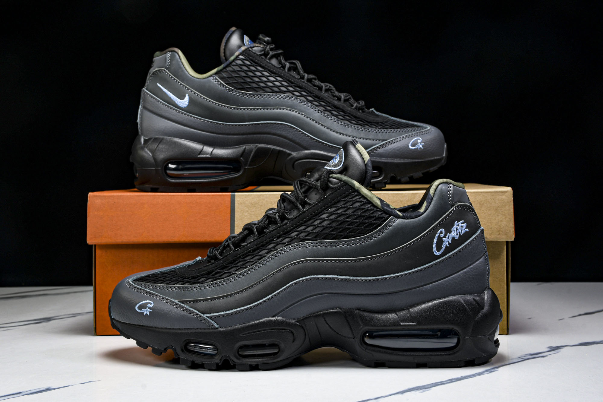 纯原外贸Nike Air Max 95 复古减震气垫跑鞋 FB2709 002 #YZ001-1 ✦原版1:1 制作 全