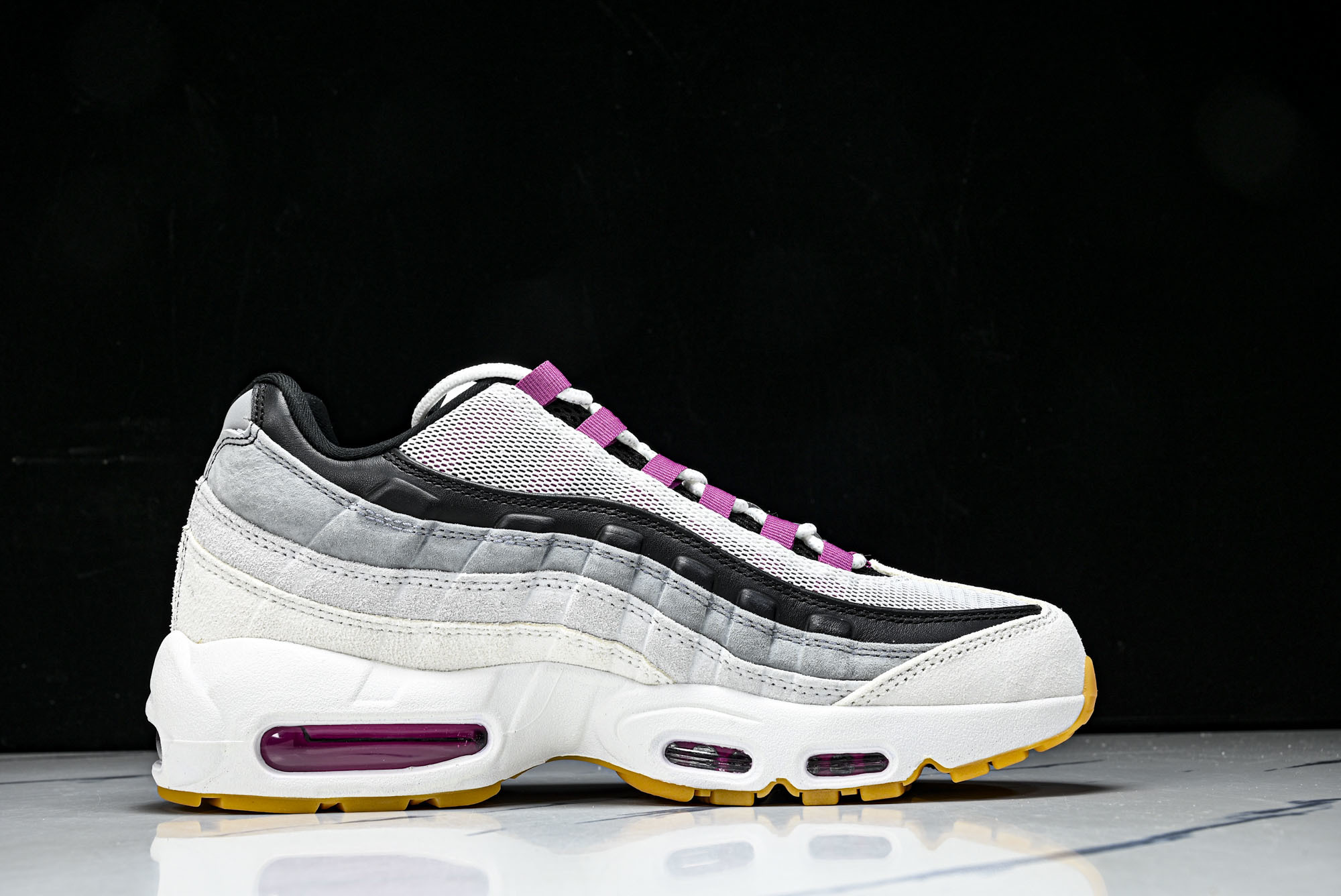纯原外贸Nike Air Max 95 复古减震气垫跑鞋 HF7545-100 #YZ001-1 ✦原版1:1 制作 全