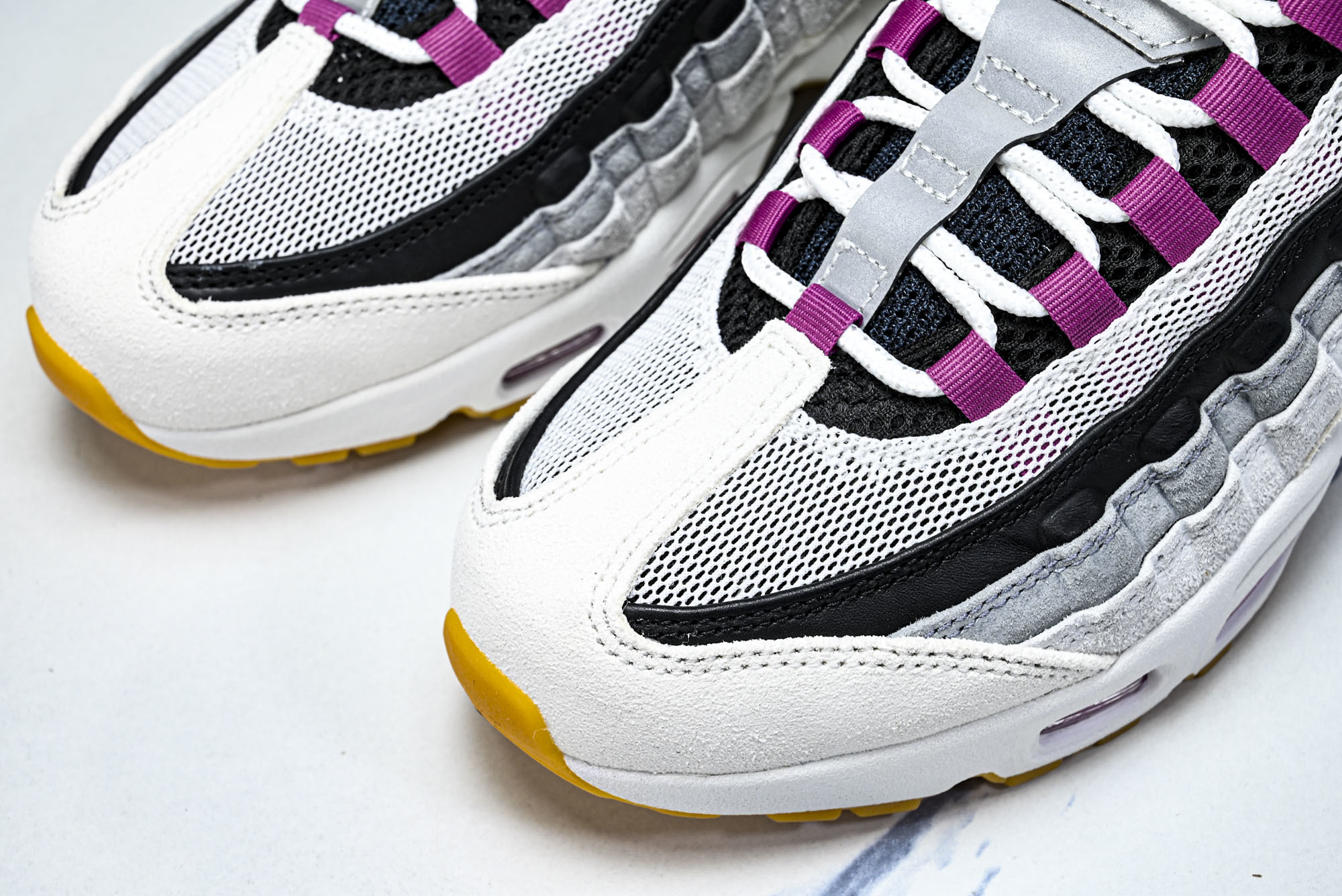 纯原外贸Nike Air Max 95 复古减震气垫跑鞋 HF7545-100 #YZ001-1 ✦原版1:1 制作 全