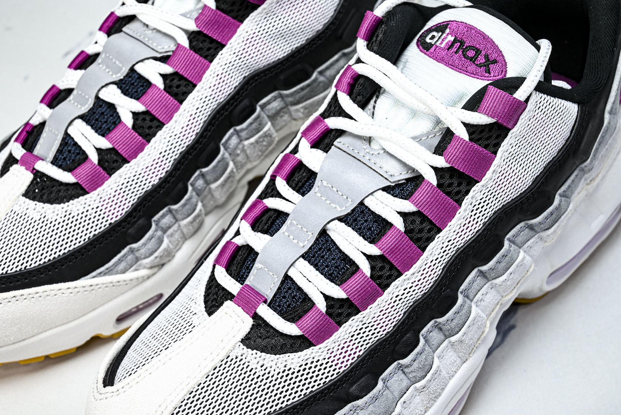 纯原外贸Nike Air Max 95 复古减震气垫跑鞋 HF7545-100 #YZ001-1 ✦原版1:1 制作 全