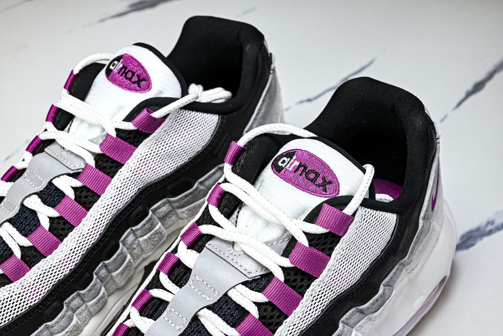 纯原外贸Nike Air Max 95 复古减震气垫跑鞋 HF7545-100 #YZ001-1 ✦原版1:1 制作 全