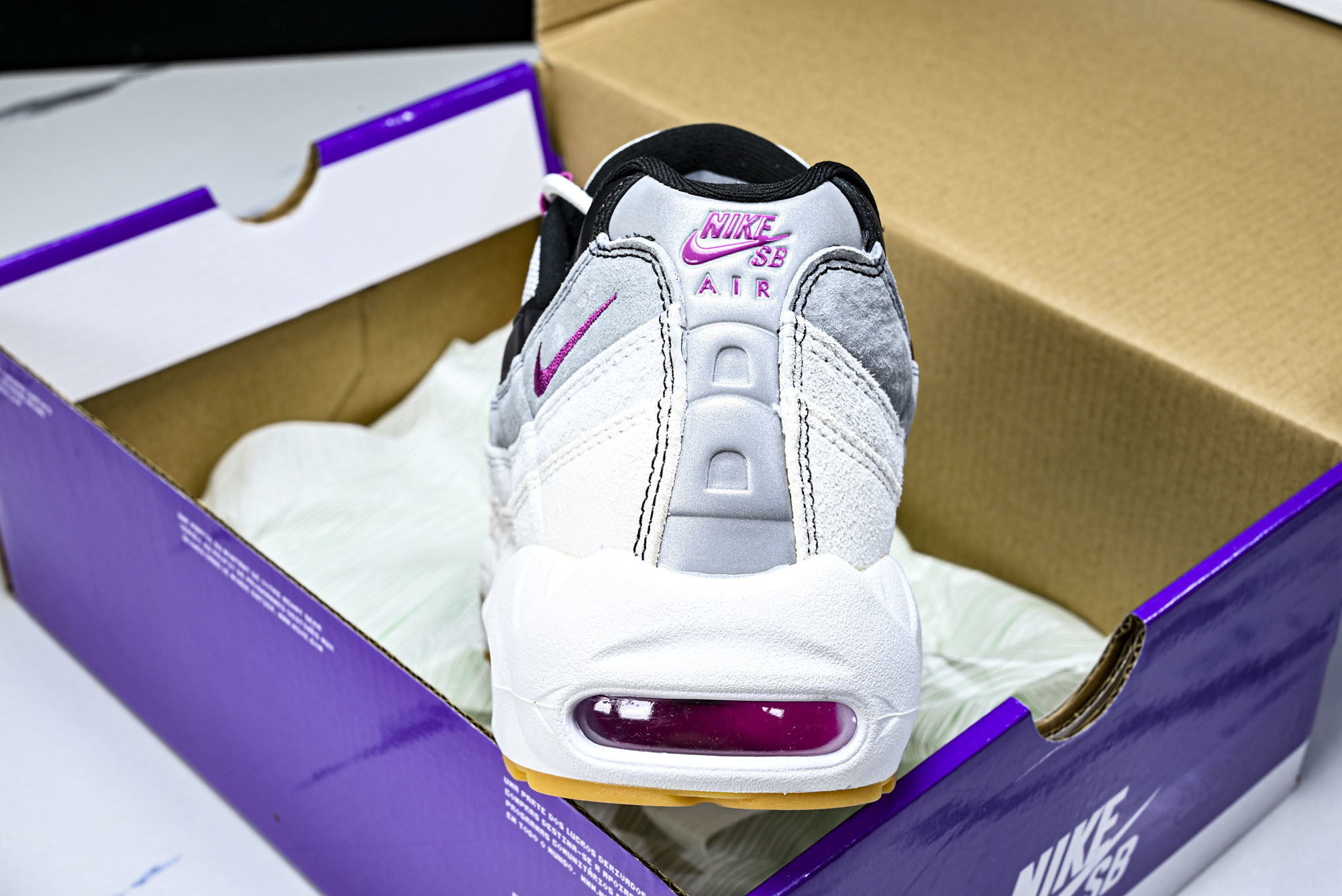纯原外贸Nike Air Max 95 复古减震气垫跑鞋 HF7545-100 #YZ001-1 ✦原版1:1 制作 全