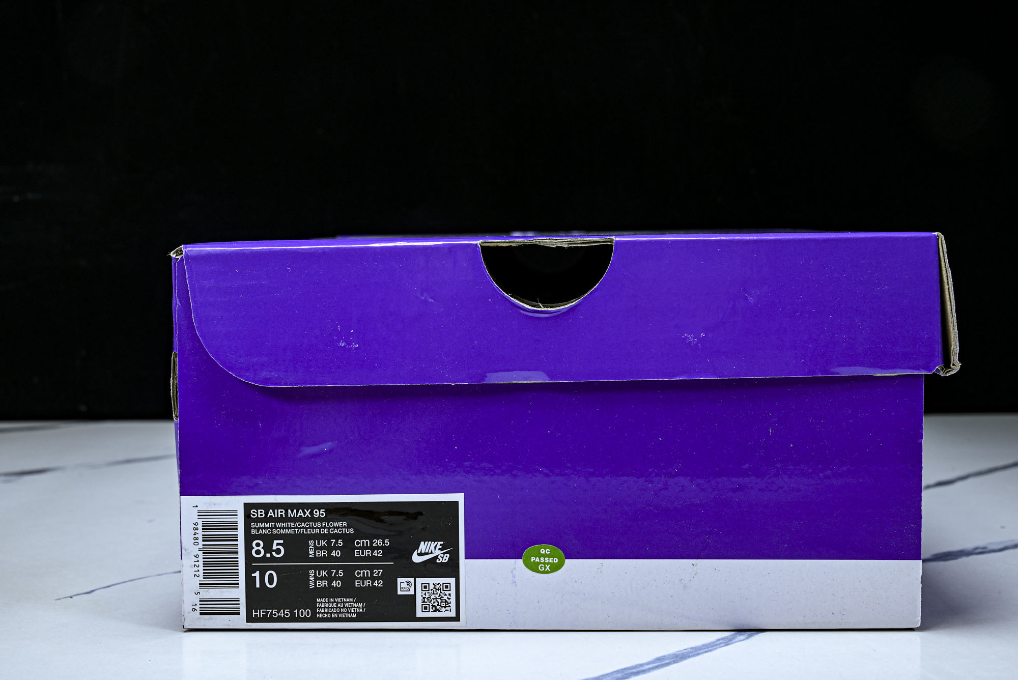 纯原外贸Nike Air Max 95 复古减震气垫跑鞋 HF7545-100 #YZ001-1 ✦原版1:1 制作 全