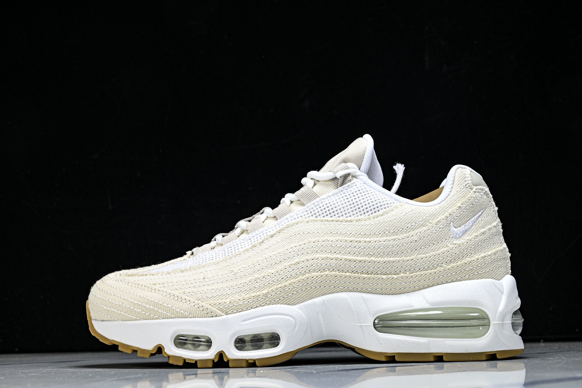 纯原外贸Nike Air Max 95 复古减震气垫跑鞋 HM4743 100 #YZ001-1 ✦原版1:1 制作 全 纯原外贸Nike Air Max 95 复古减震气垫跑鞋 HM4743 100 #YZ001-1 ✦原版1:1 制作 全