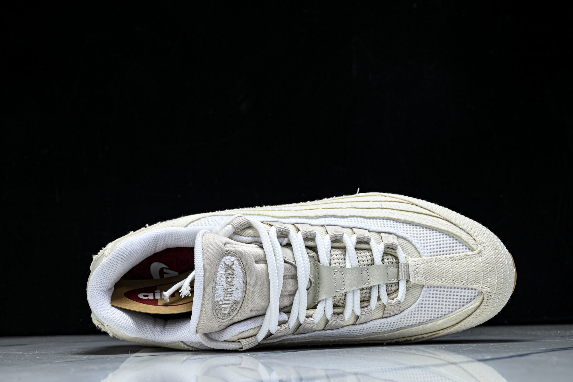 纯原外贸Nike Air Max 95 复古减震气垫跑鞋 HM4743 100 #YZ001-1 ✦原版1:1 制作 全 纯原外贸Nike Air Max 95 复古减震气垫跑鞋 HM4743 100 #YZ001-1 ✦原版1:1 制作 全