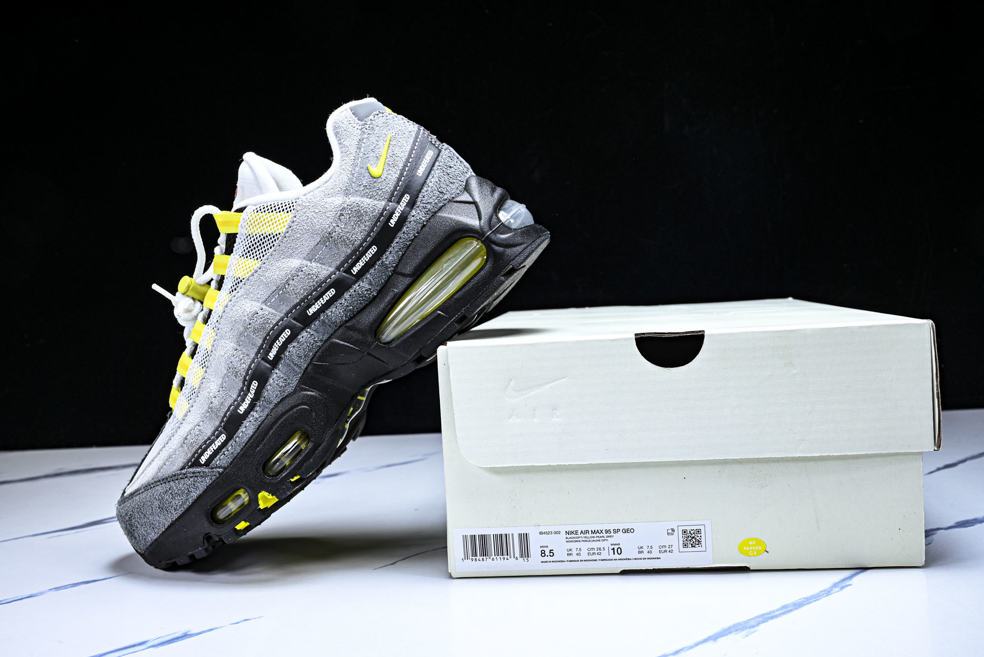 纯原外贸Nike Air Max 95 复古减震气垫跑鞋 IB4523-002 #YZ001-1 ✦原版1:1 制作 全 纯原外贸Nike Air Max 95 复古减震气垫跑鞋 IB4523-002 #YZ001-1 ✦原版1:1 制作 全