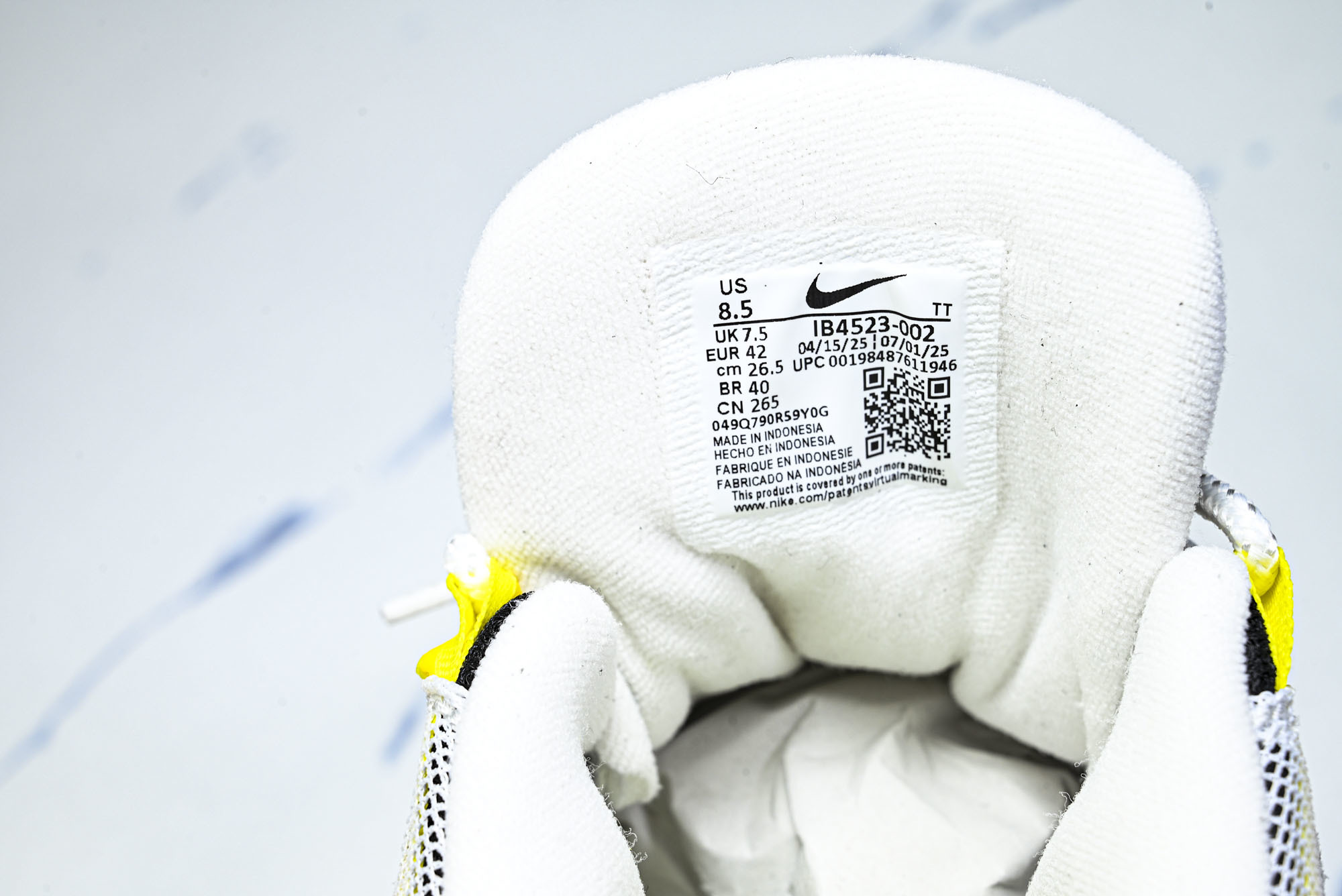 纯原外贸Nike Air Max 95 复古减震气垫跑鞋 IB4523-002 #YZ001-1 ✦原版1:1 制作 全 纯原外贸Nike Air Max 95 复古减震气垫跑鞋 IB4523-002 #YZ001-1 ✦原版1:1 制作 全