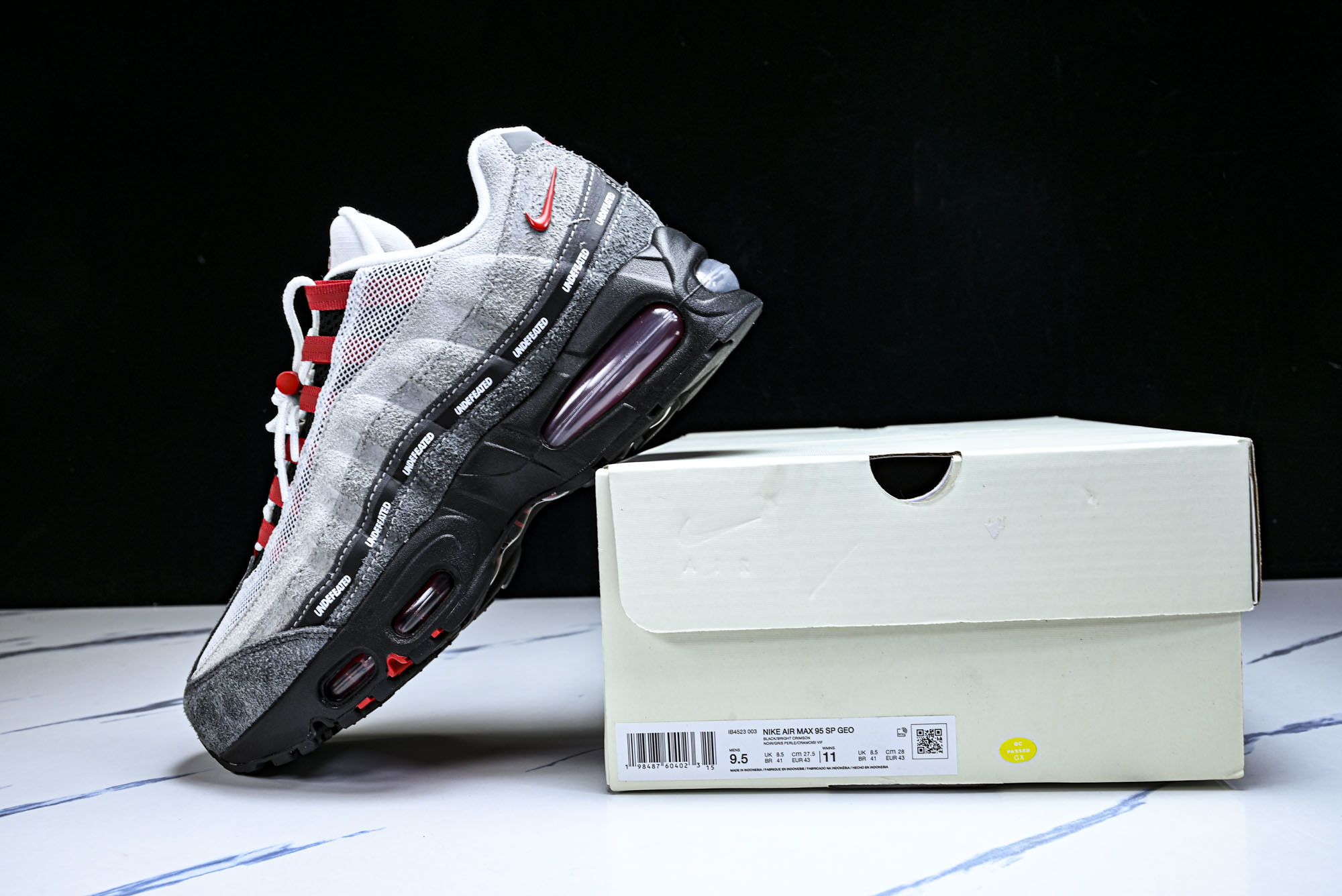 纯原外贸Nike Air Max 95 复古减震气垫跑鞋 IB4523-003 #YZ001-1 ✦原版1:1 制作 全 纯原外贸Nike Air Max 95 复古减震气垫跑鞋 IB4523-003 #YZ001-1 ✦原版1:1 制作 全