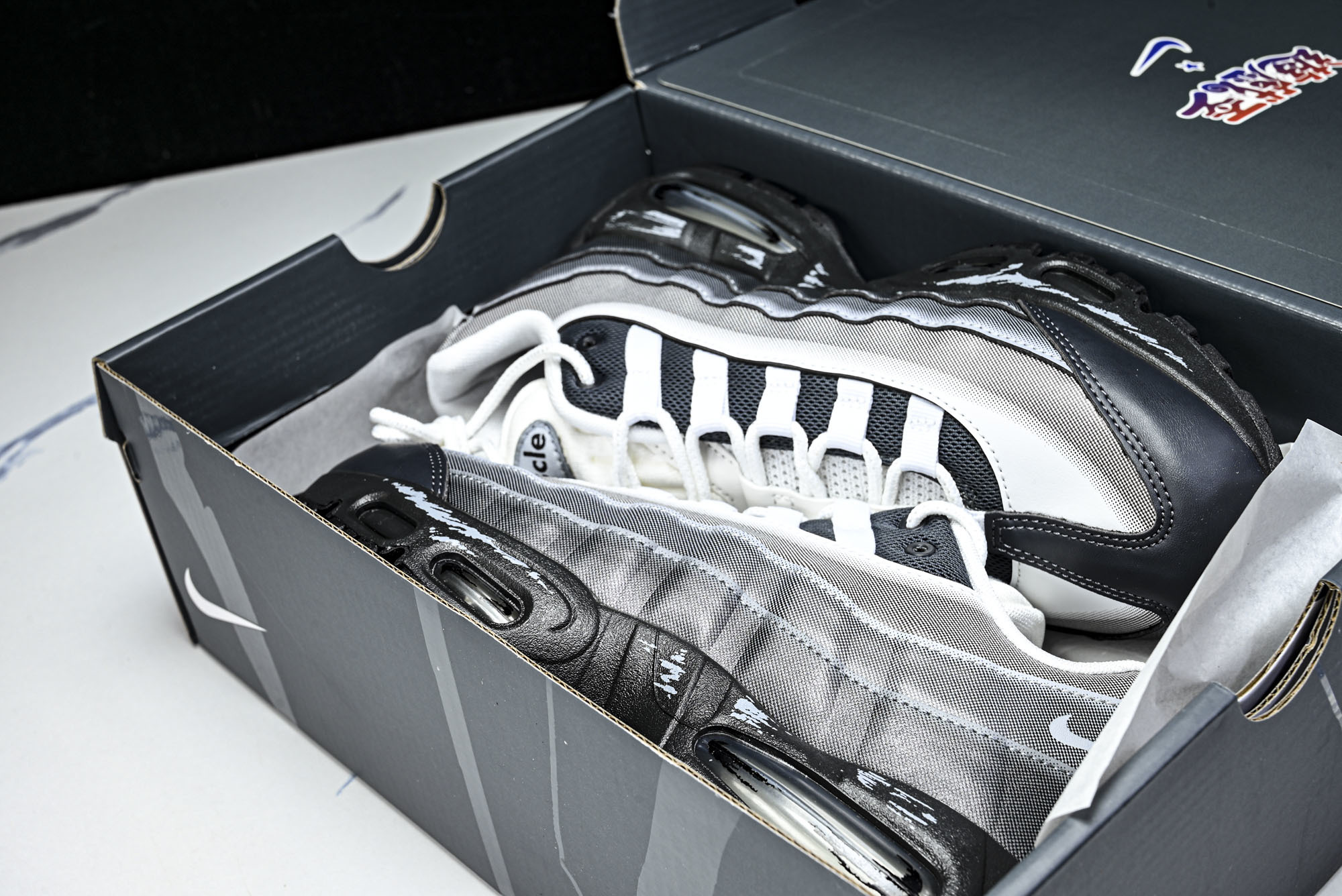 纯原外贸Nike Air Max 95 复古减震气垫跑鞋 II7404-100 #YZ001-1 ✦原版1:1 制作 全 纯原外贸Nike Air Max 95 复古减震气垫跑鞋 II7404-100 #YZ001-1 ✦原版1:1 制作 全