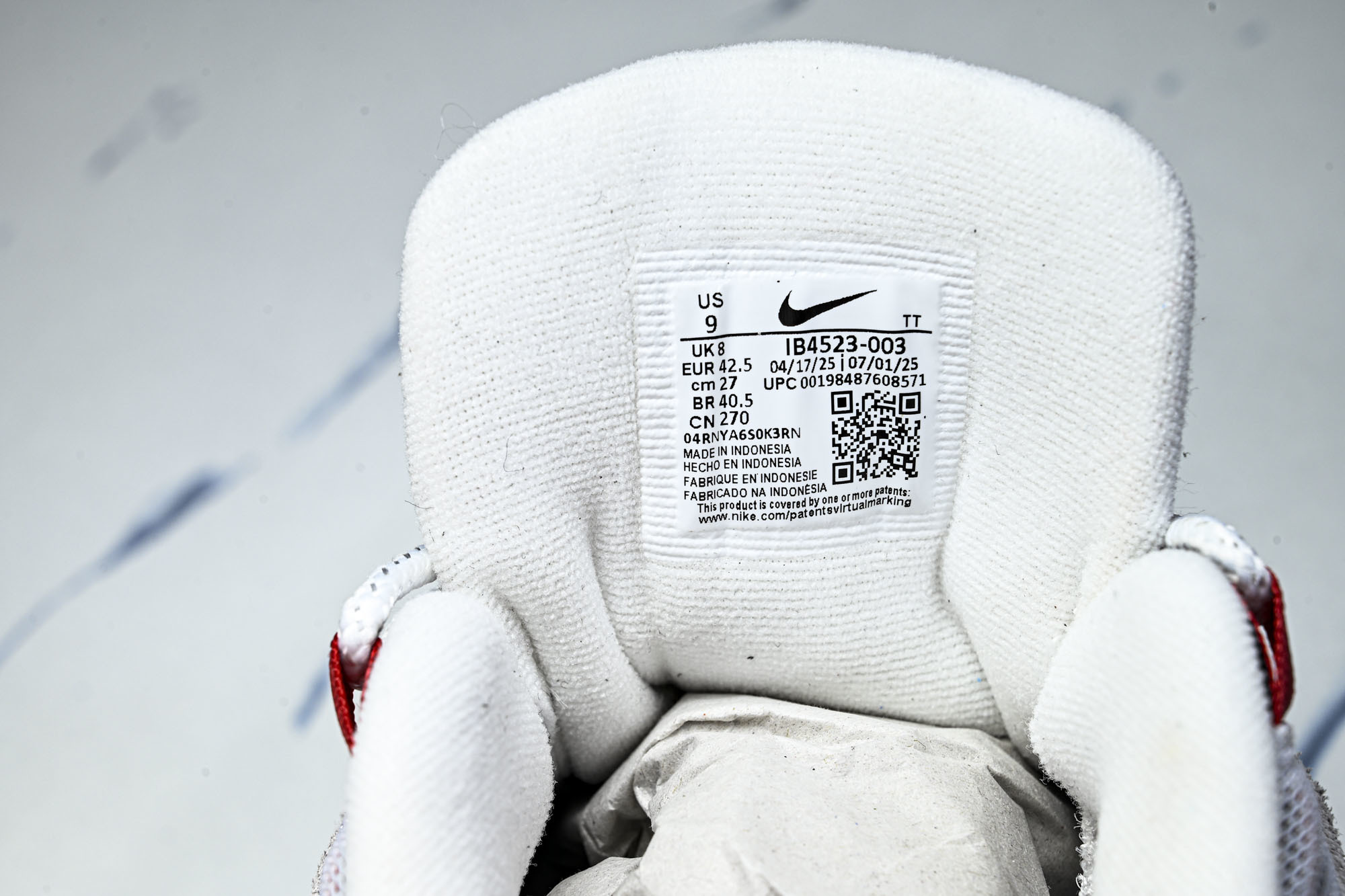 纯原外贸Nike Air Max 95 复古减震气垫跑鞋B4523-003 #YZ001-1 ✦原版1:1 制作 全套私 纯原外贸Nike Air Max 95 复古减震气垫跑鞋B4523-003 #YZ001-1 ✦原版1:1 制作 全套私