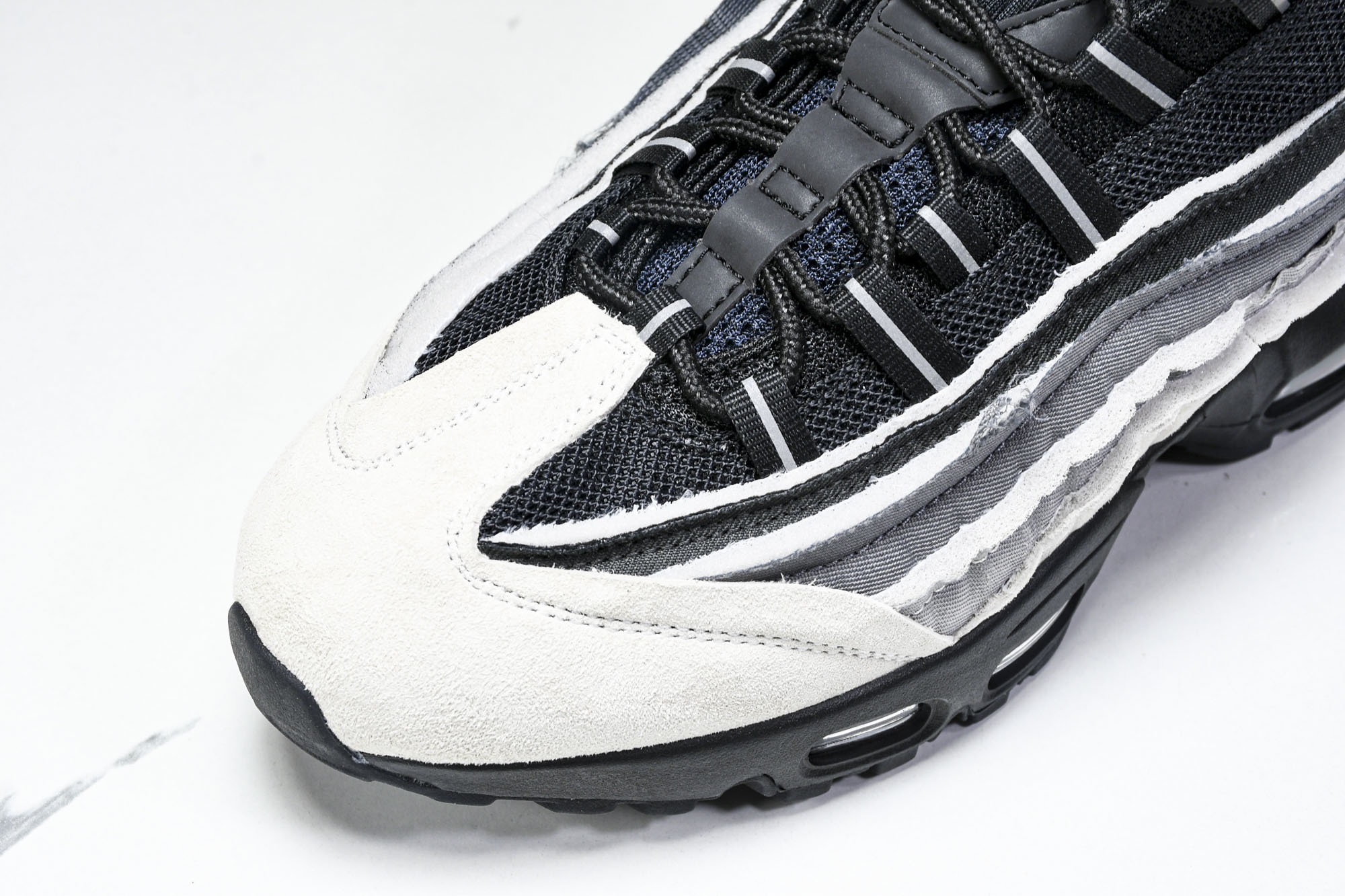 纯原外贸NK Air Max 95 Comme Des Garcons Black Grey CDG 黑灰 CU8406 纯原外贸NK Air Max 95 Comme Des Garcons Black Grey CDG 黑灰 CU8406