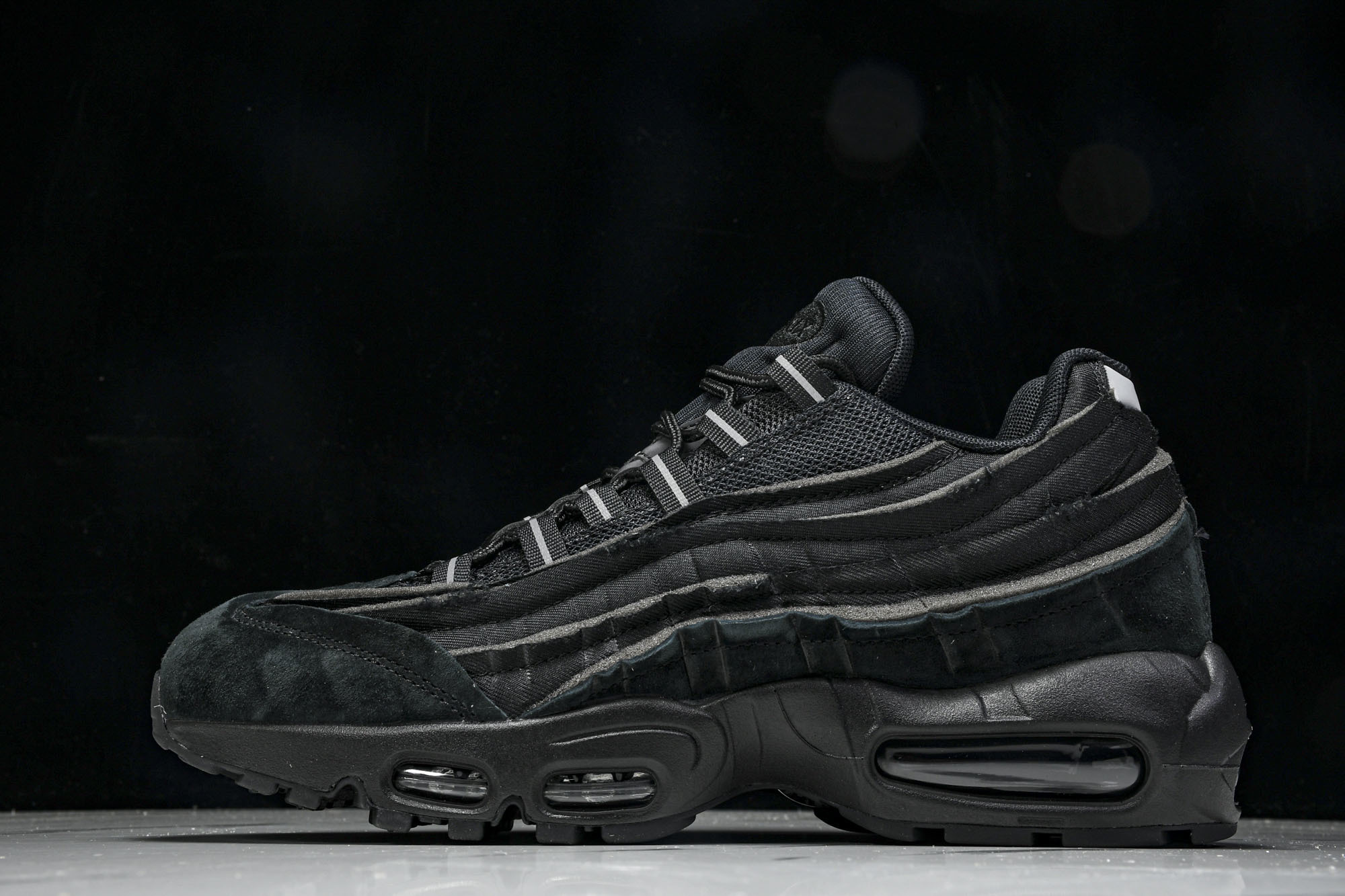 纯原外贸NK Air Max 95 Comme Des Garcons Black Grey CDG 黑色 CU8406 纯原外贸NK Air Max 95 Comme Des Garcons Black Grey CDG 黑色 CU8406