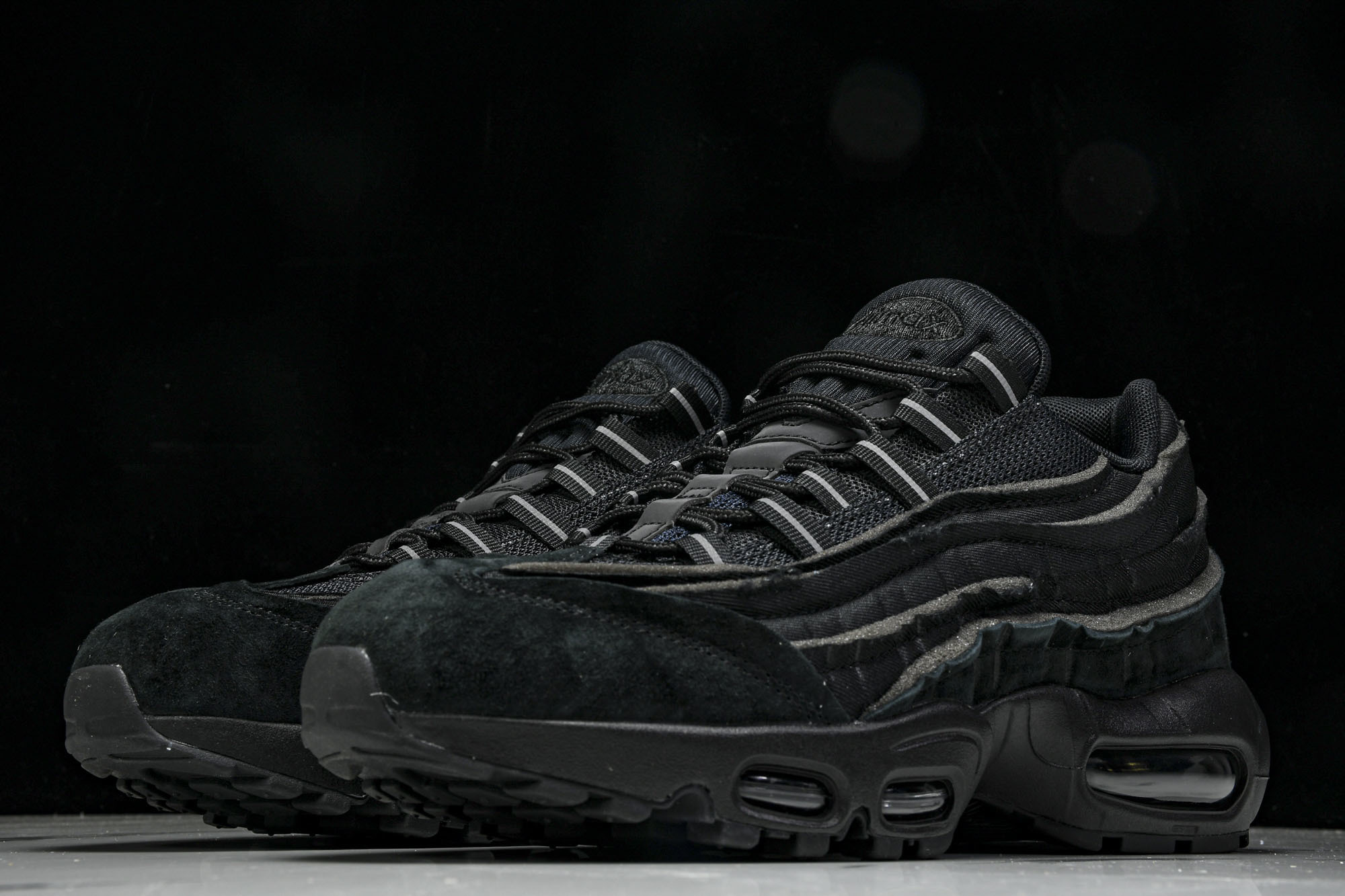 纯原外贸NK Air Max 95 Comme Des Garcons Black Grey CDG 黑色 CU8406 纯原外贸NK Air Max 95 Comme Des Garcons Black Grey CDG 黑色 CU8406
