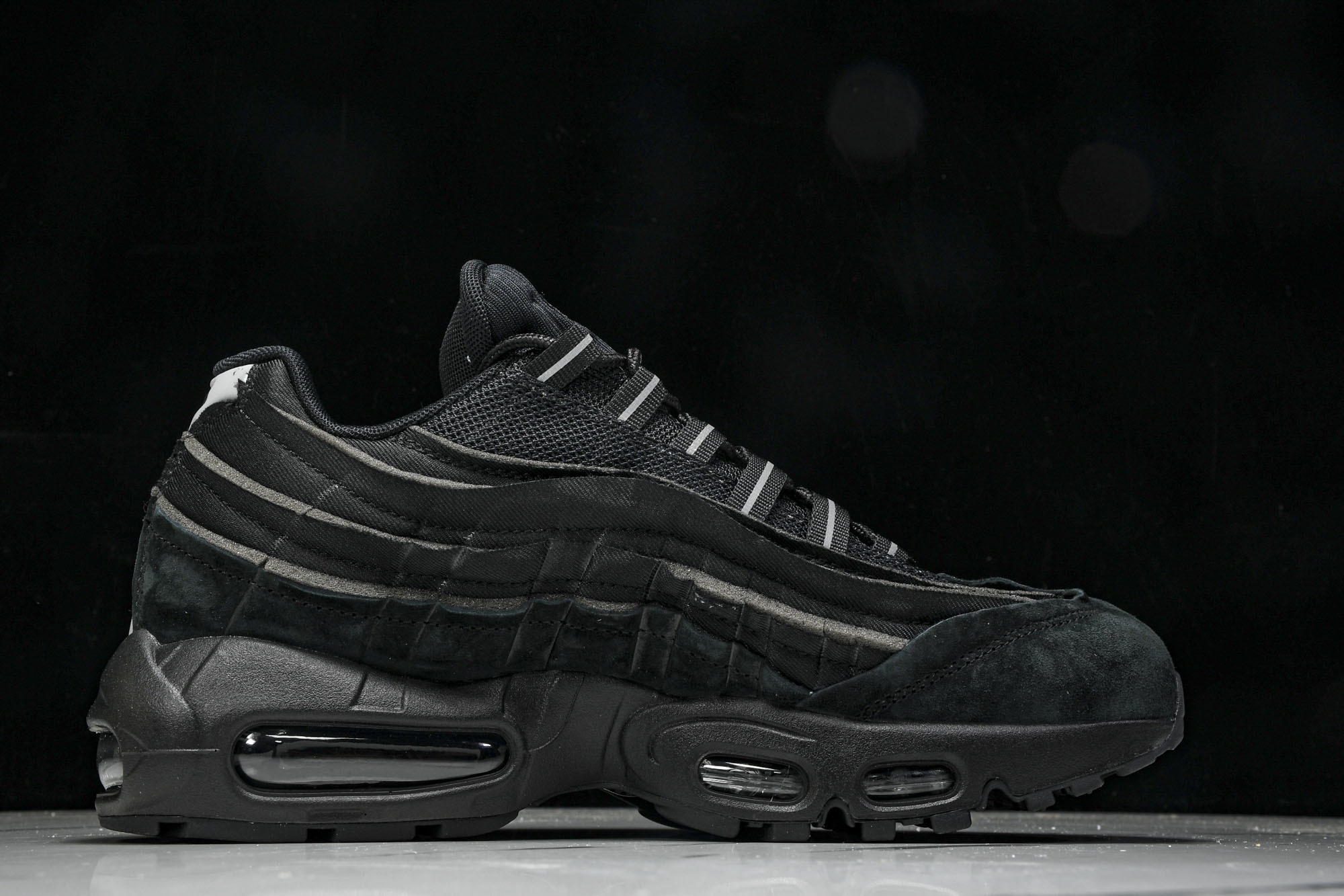 纯原外贸NK Air Max 95 Comme Des Garcons Black Grey CDG 黑色 CU8406 纯原外贸NK Air Max 95 Comme Des Garcons Black Grey CDG 黑色 CU8406