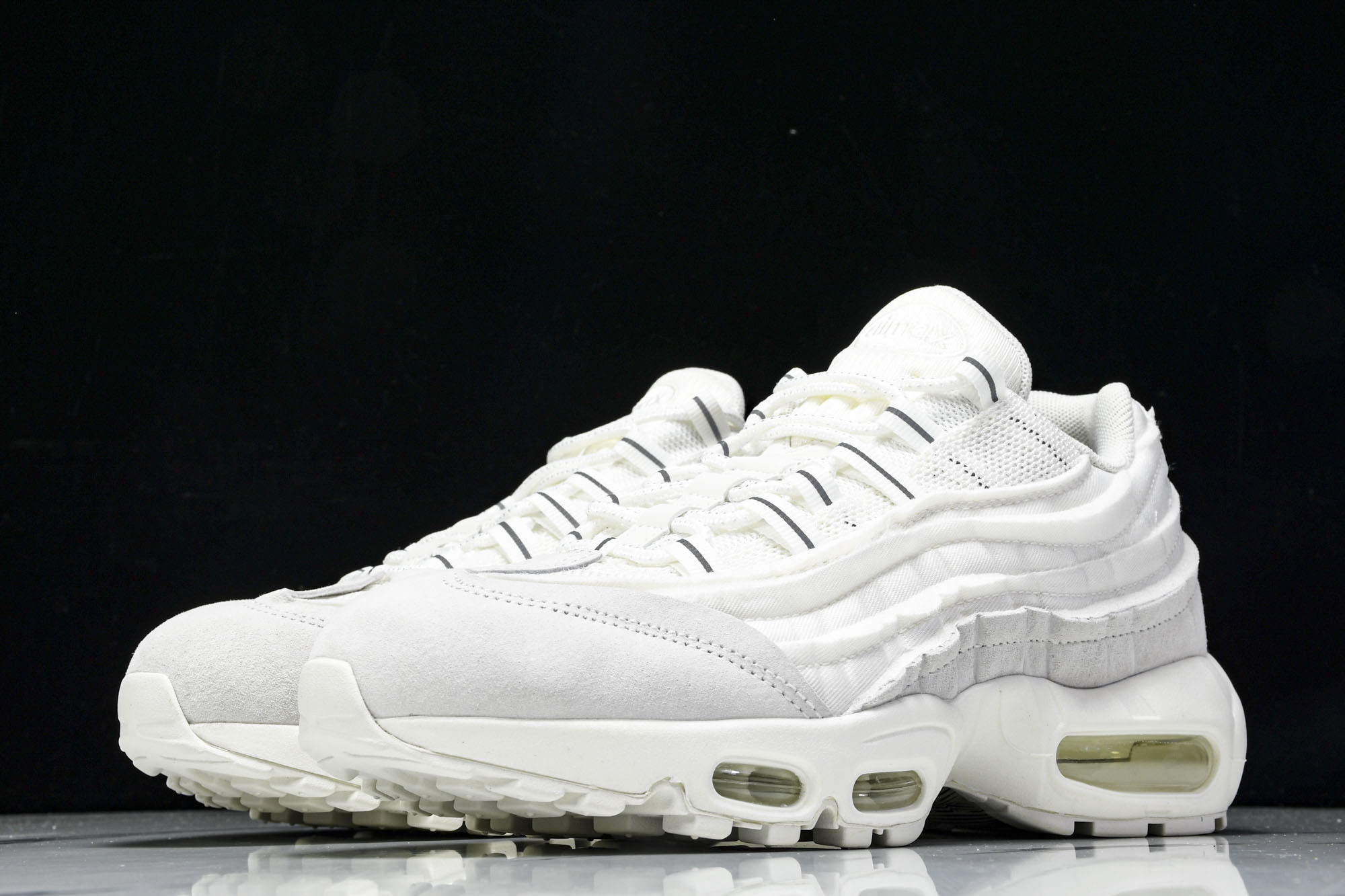 纯原外贸NK Air Max 95 Comme des Garcons White 白色 CU8406-100 #YZ0 纯原外贸NK Air Max 95 Comme des Garcons White 白色 CU8406-100 #YZ0