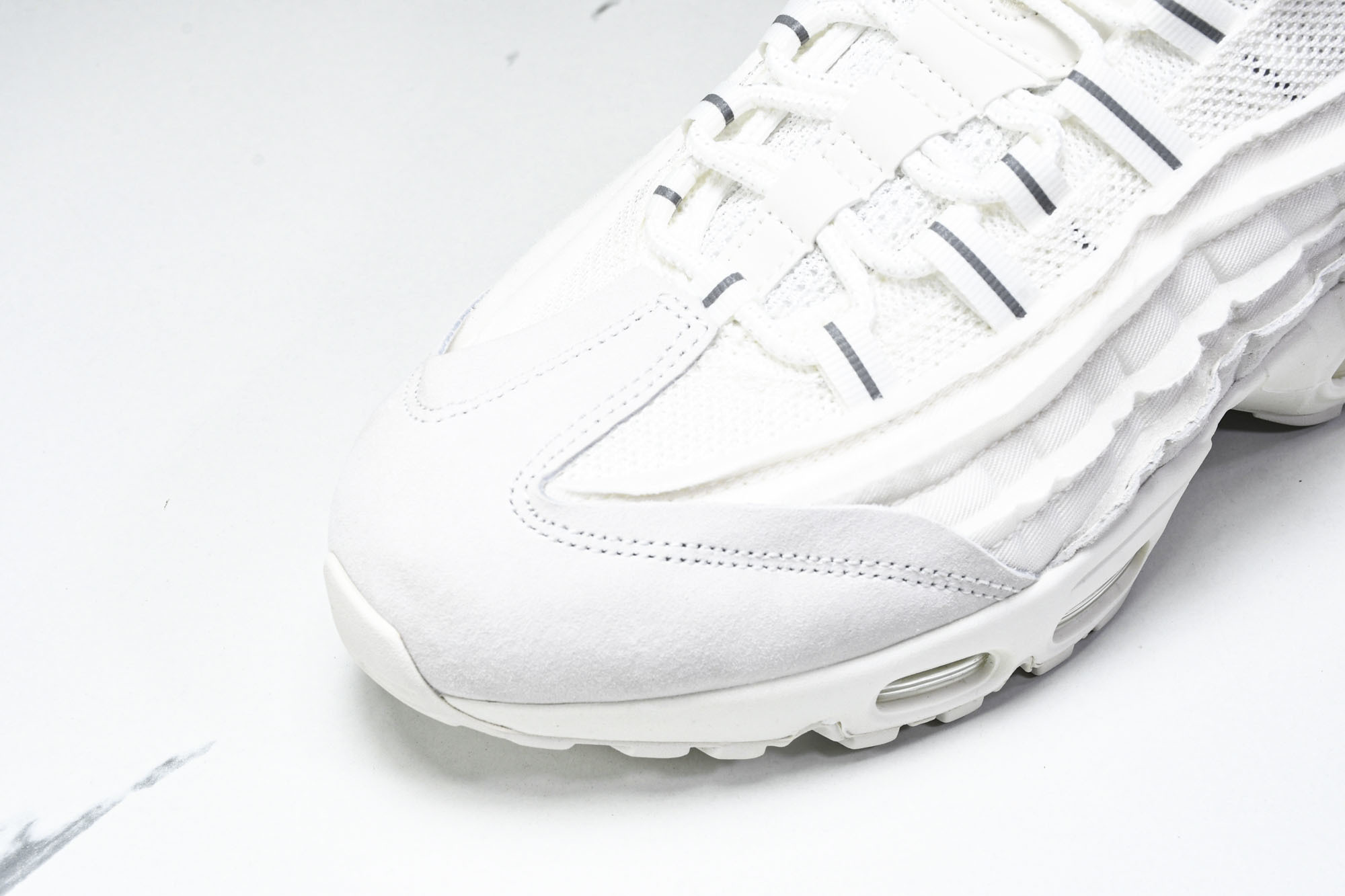 纯原外贸NK Air Max 95 Comme des Garcons White 白色 CU8406-100 #YZ0 纯原外贸NK Air Max 95 Comme des Garcons White 白色 CU8406-100 #YZ0