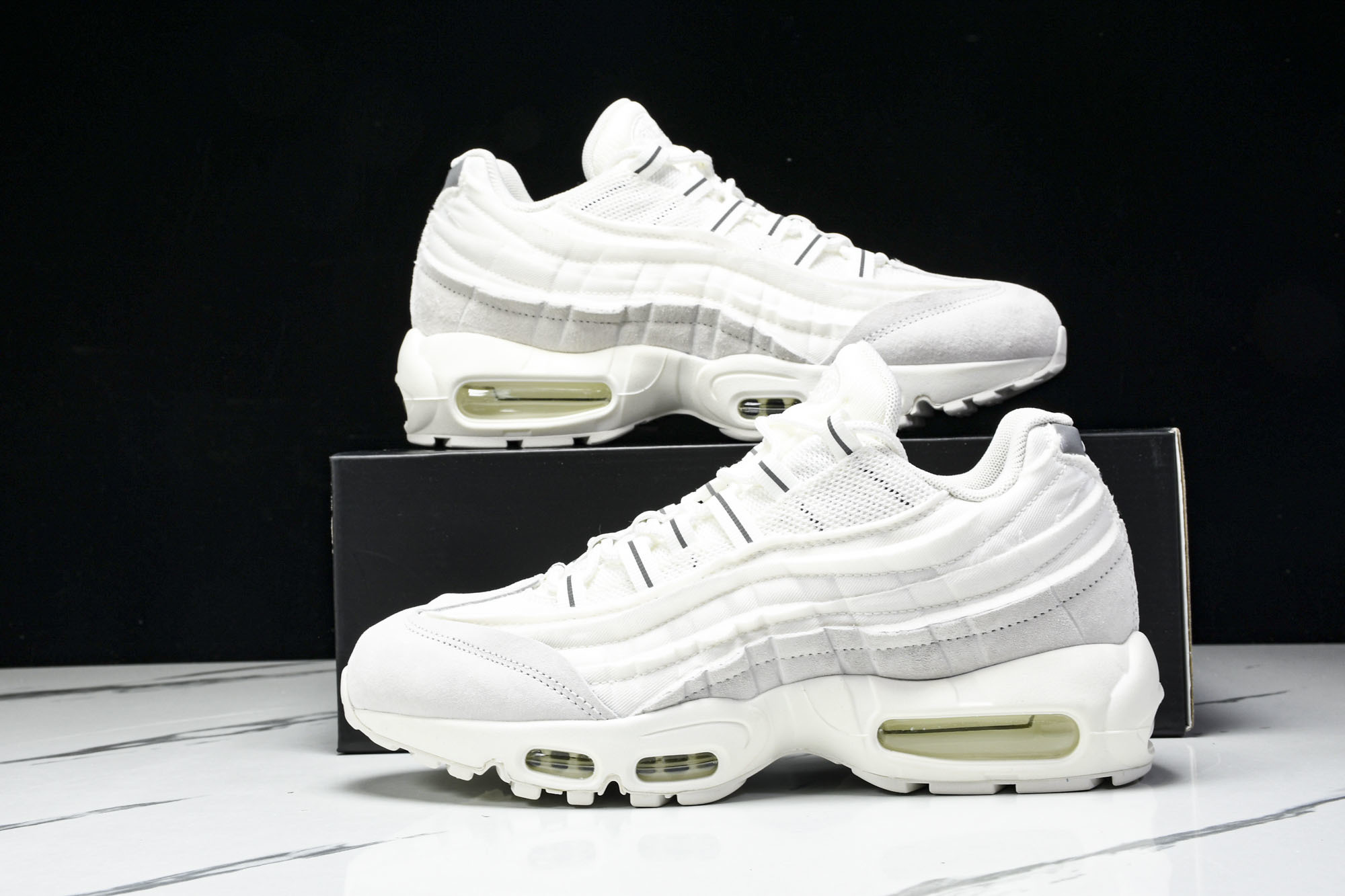 纯原外贸NK Air Max 95 Comme des Garcons White 白色 CU8406-100 #YZ0 纯原外贸NK Air Max 95 Comme des Garcons White 白色 CU8406-100 #YZ0