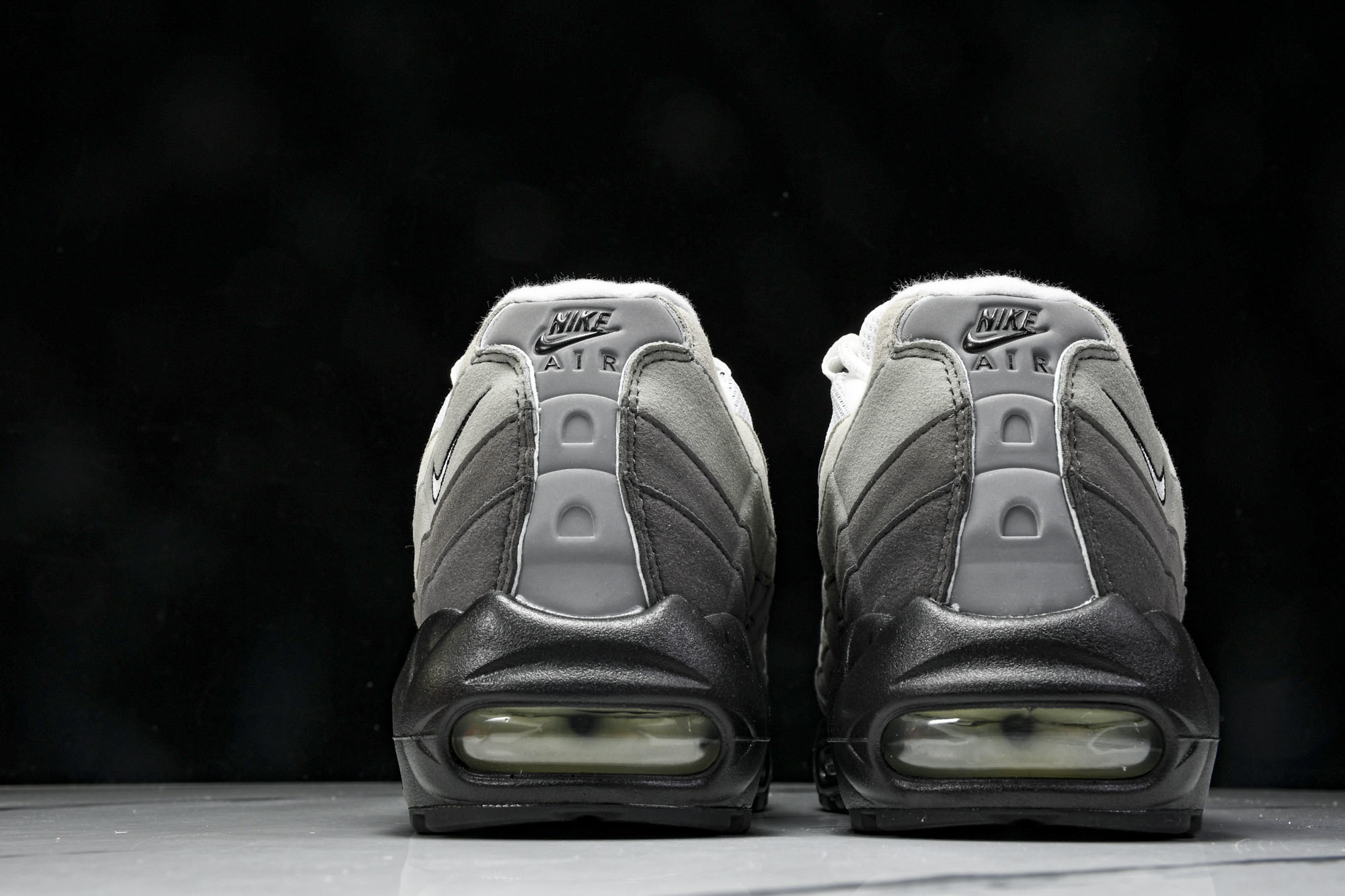纯原外贸NK Air Max 95 OG Black Anthracite 灰白黑 AT2865-003 #YZ001- 纯原外贸NK Air Max 95 OG Black Anthracite 灰白黑 AT2865-003 #YZ001-