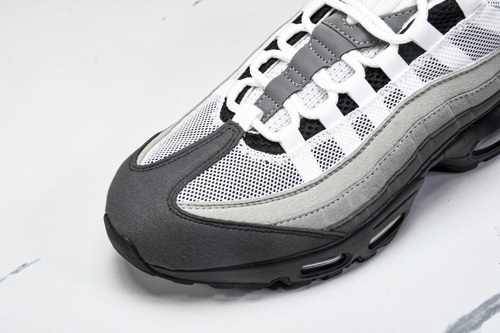 纯原外贸NK Air Max 95 OG Black Anthracite 灰白黑 AT2865-003 #YZ001- 纯原外贸NK Air Max 95 OG Black Anthracite 灰白黑 AT2865-003 #YZ001-