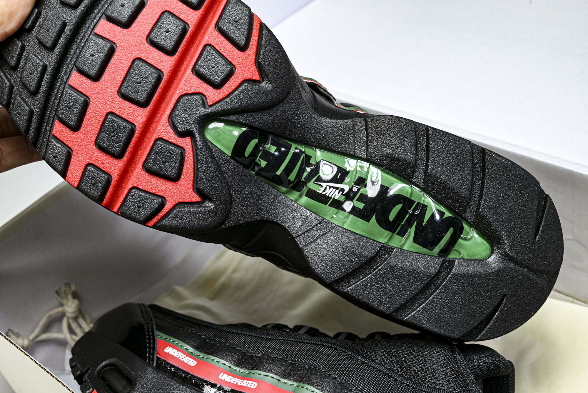 纯原外贸Undefeated x Nike Air Max 95 SP 联名款 复古减震气垫跑鞋IB4453-001 #