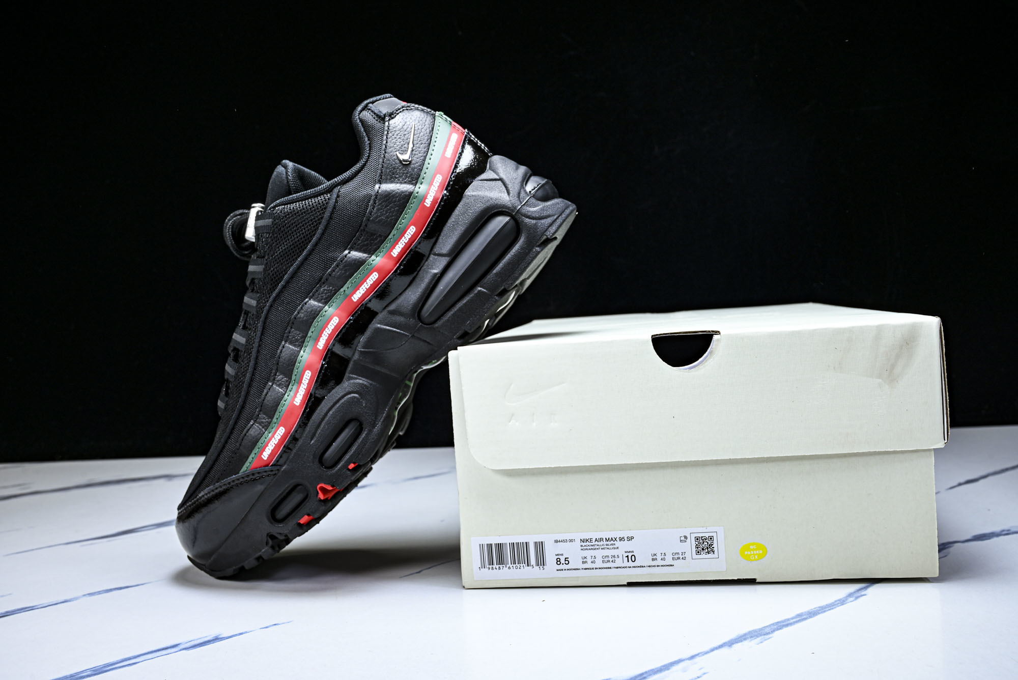 纯原外贸Undefeated x Nike Air Max 95 SP 联名款 复古减震气垫跑鞋IB4453-001 #