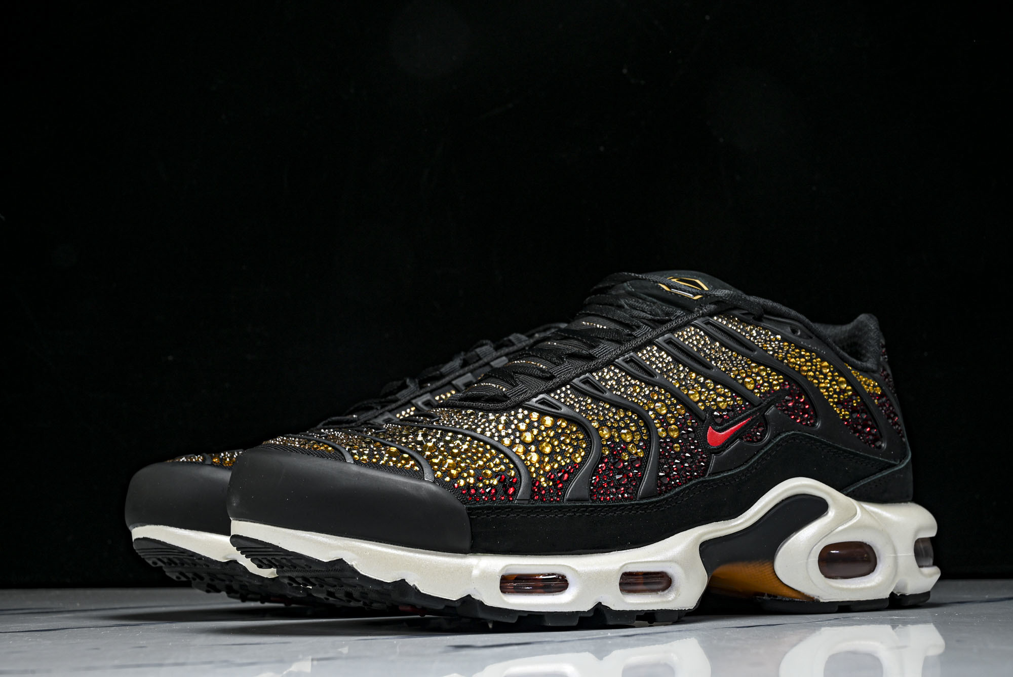 纯原外贸Swarovski x Nike Air Max Plus 施华洛世奇联名女款休闲运动鞋FZ9042 001 #