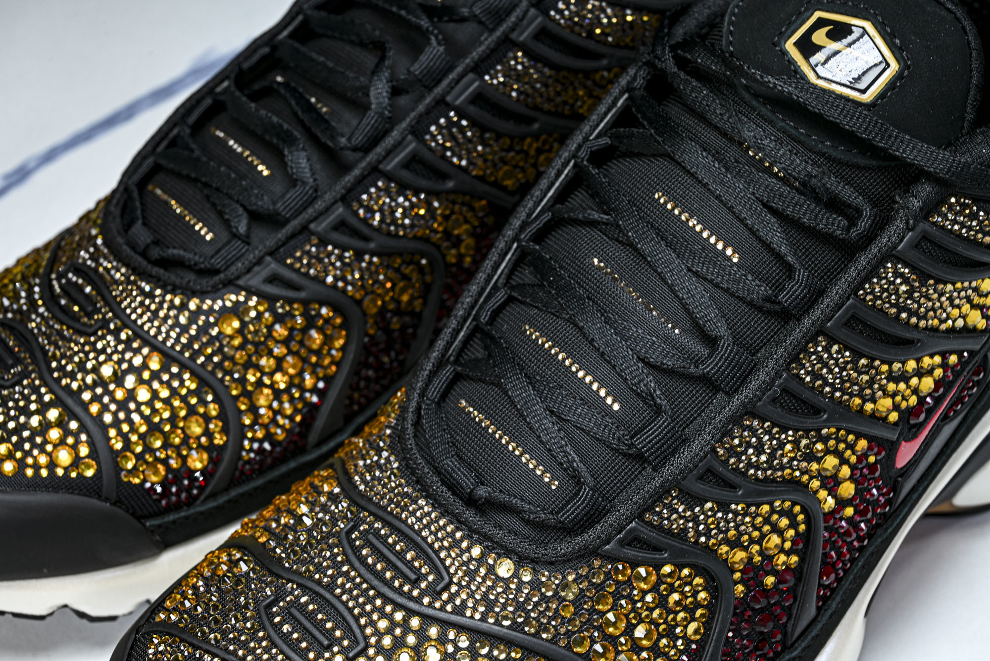 纯原外贸Swarovski x Nike Air Max Plus 施华洛世奇联名女款休闲运动鞋FZ9042 001 #