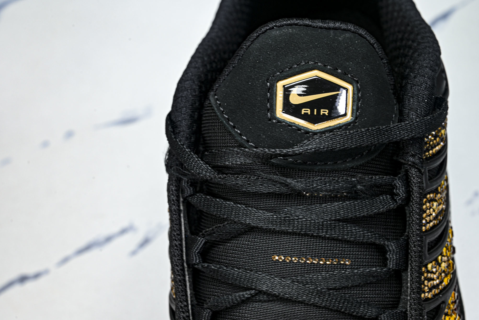 纯原外贸Swarovski x Nike Air Max Plus 施华洛世奇联名女款休闲运动鞋FZ9042 001 #