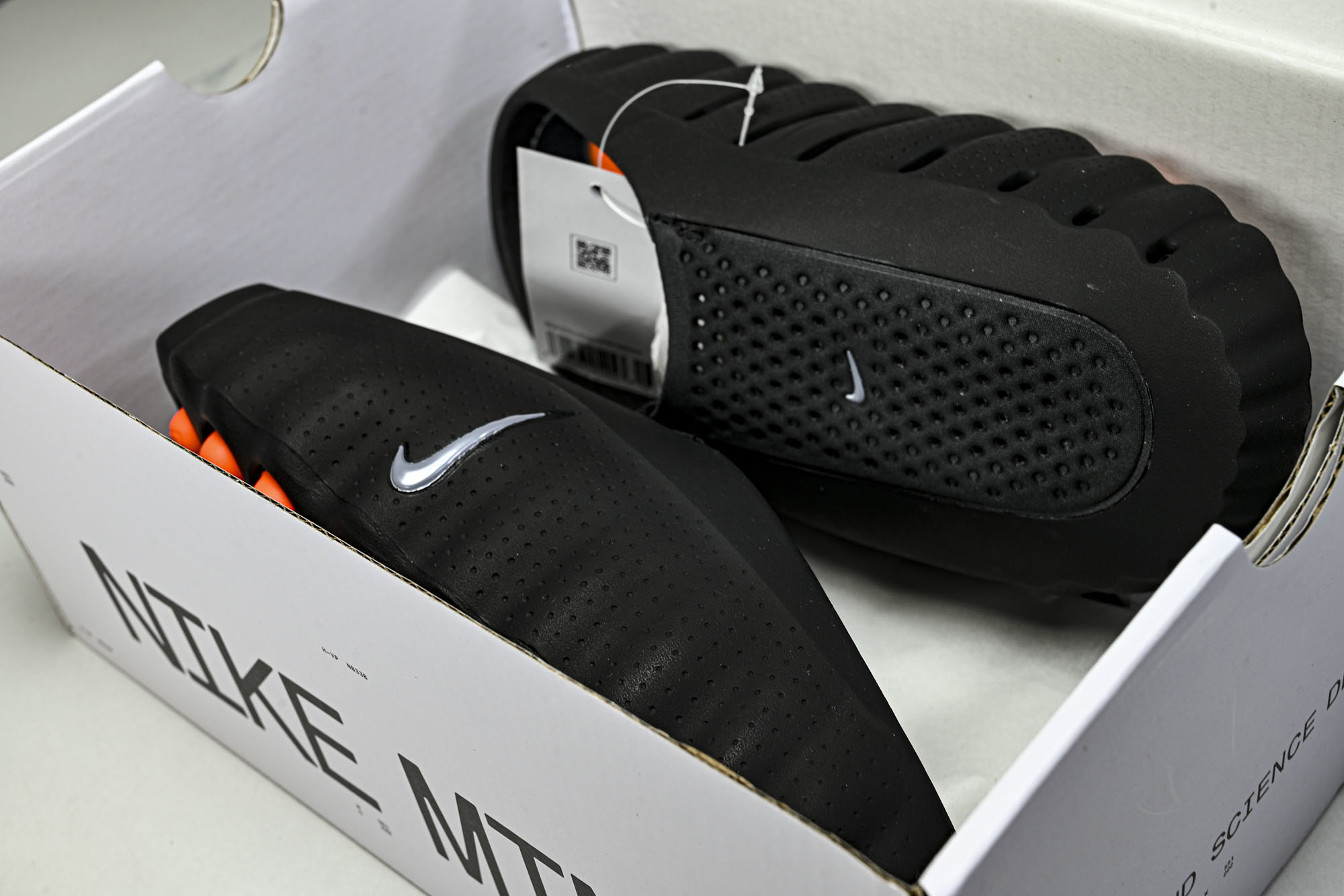 纯原外贸 Nike Mind 001 赛前训练拖鞋 包头运动拖鞋 男女同款 HQ4307-001 #YZ001-1 原版